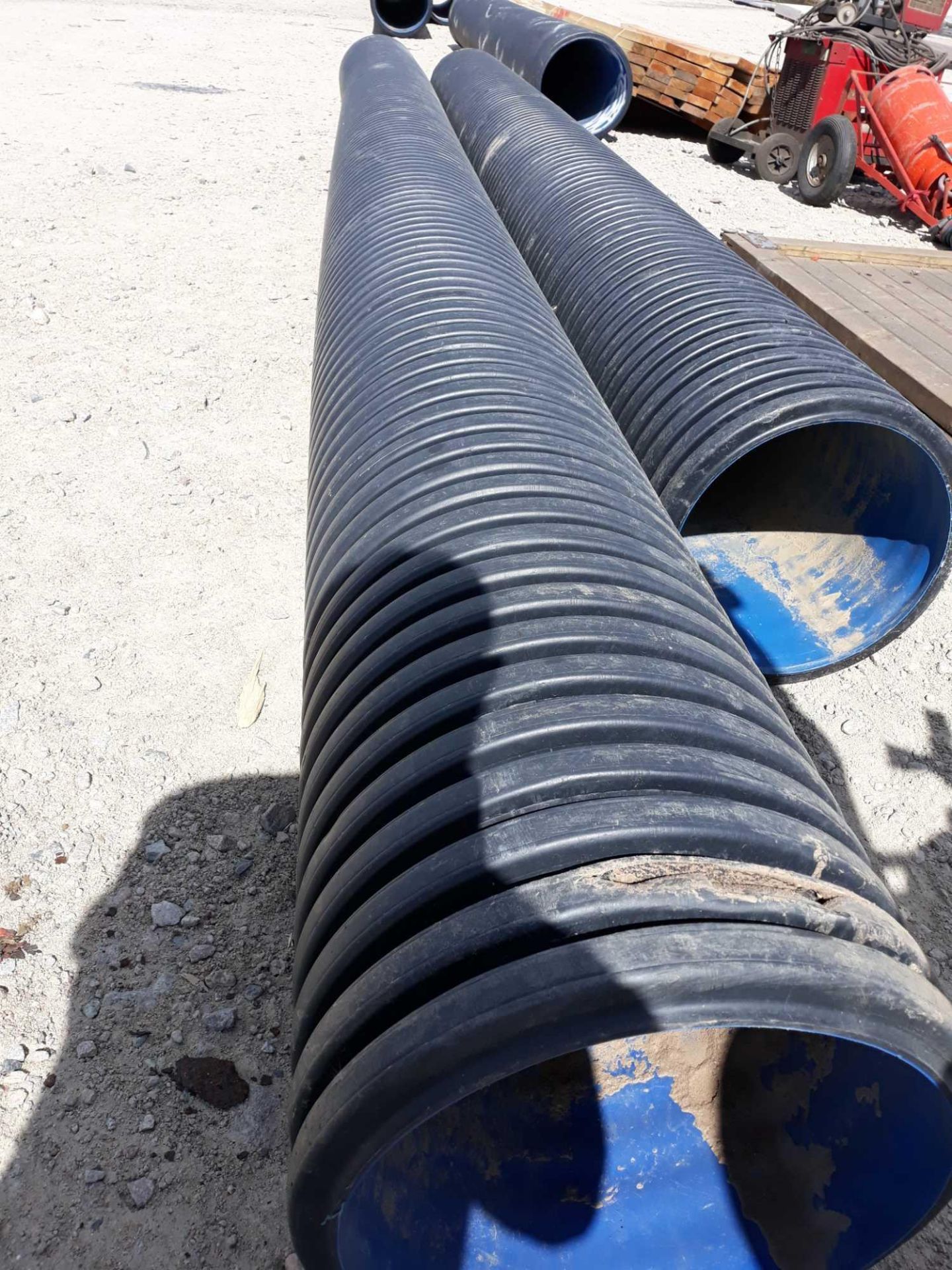 300 X 6M TWIN WALL DRAINPIPE