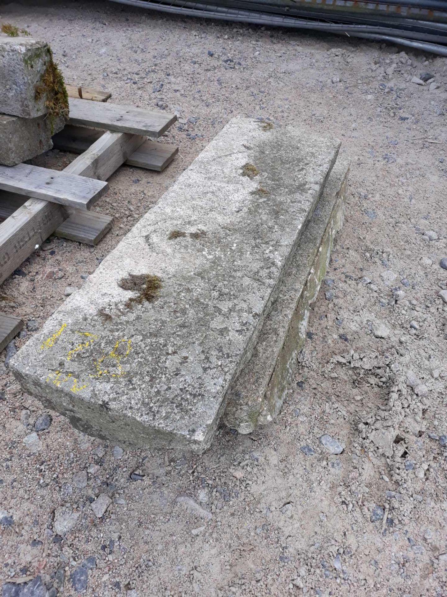 2 GRANITE TABLE STONES