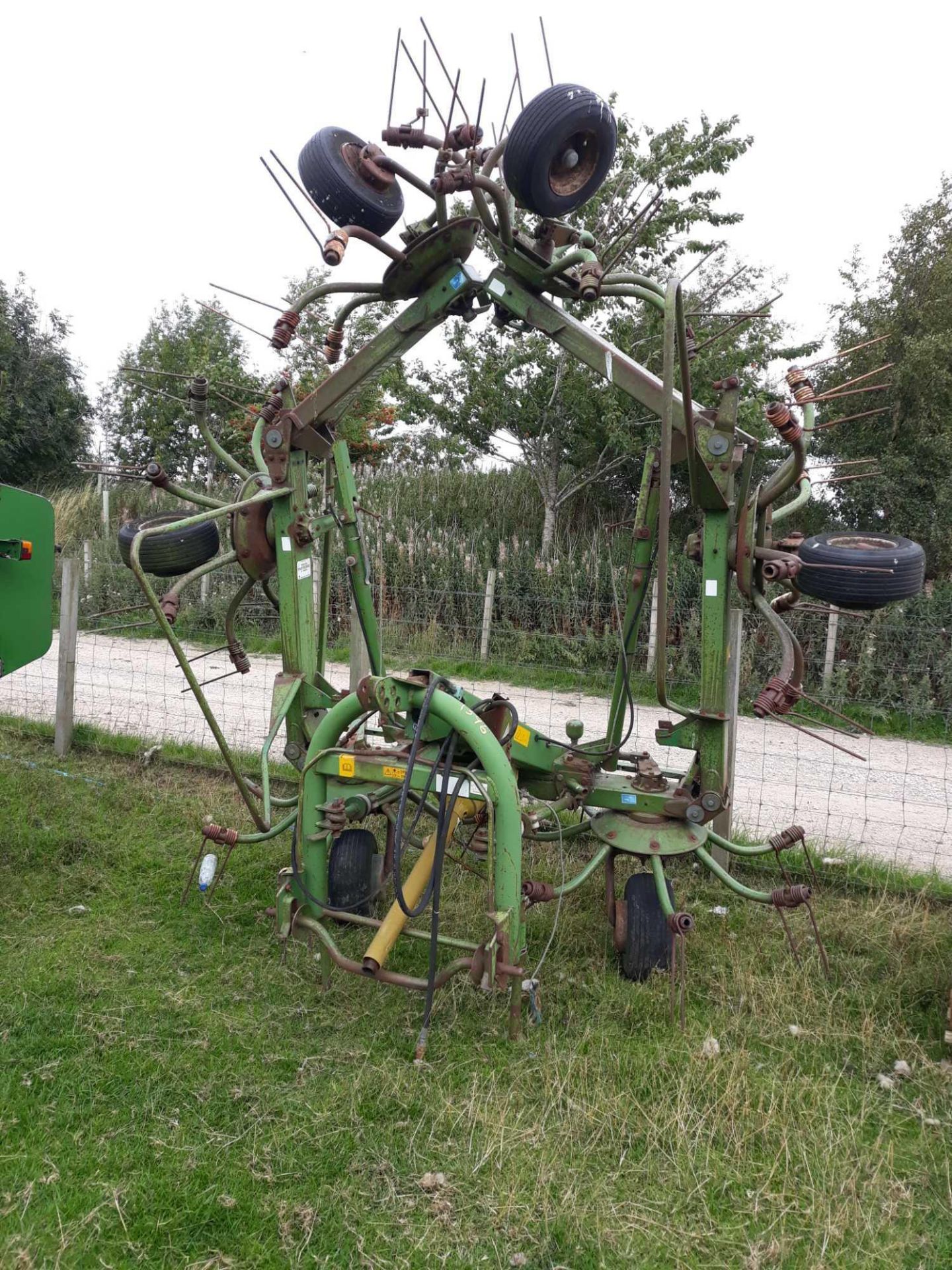 KRONE HAY TURNER WITH PTO