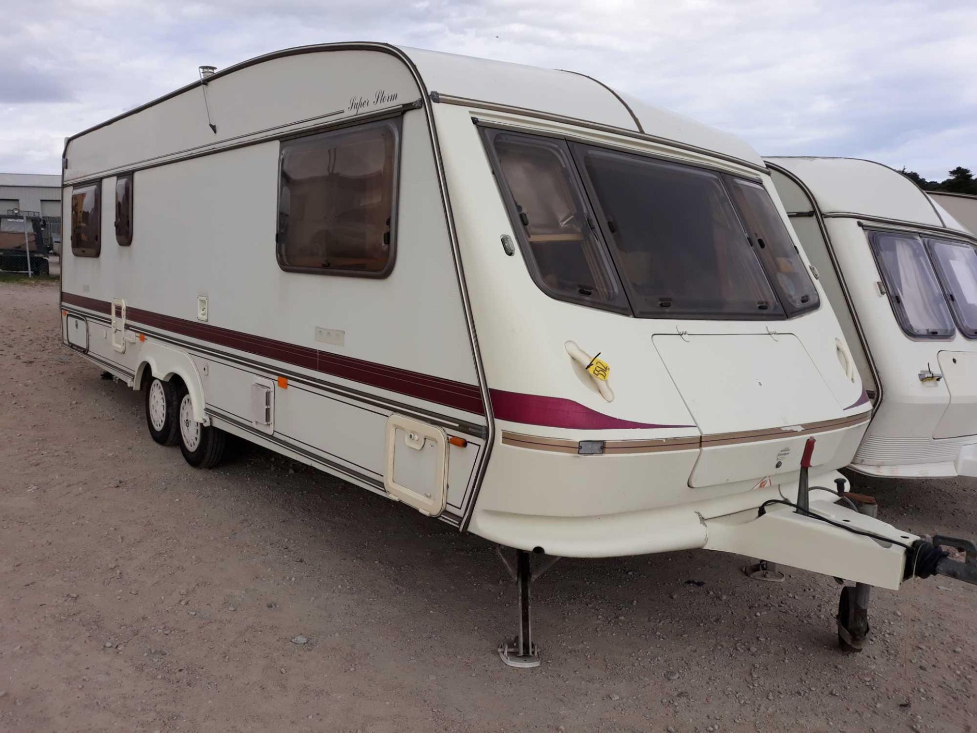 ELDDIS CRUSADER 6 BERTH CARAVAN C/W AWNING