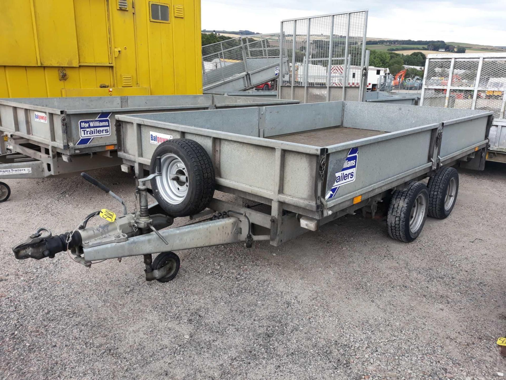 IFOR WILLIAMS LM126 3.5 T TRAILER BOOK & KEY IN P/CABIN