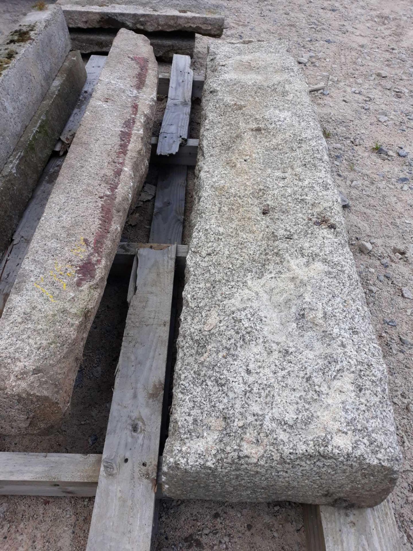 2 GRANITE LINTELS