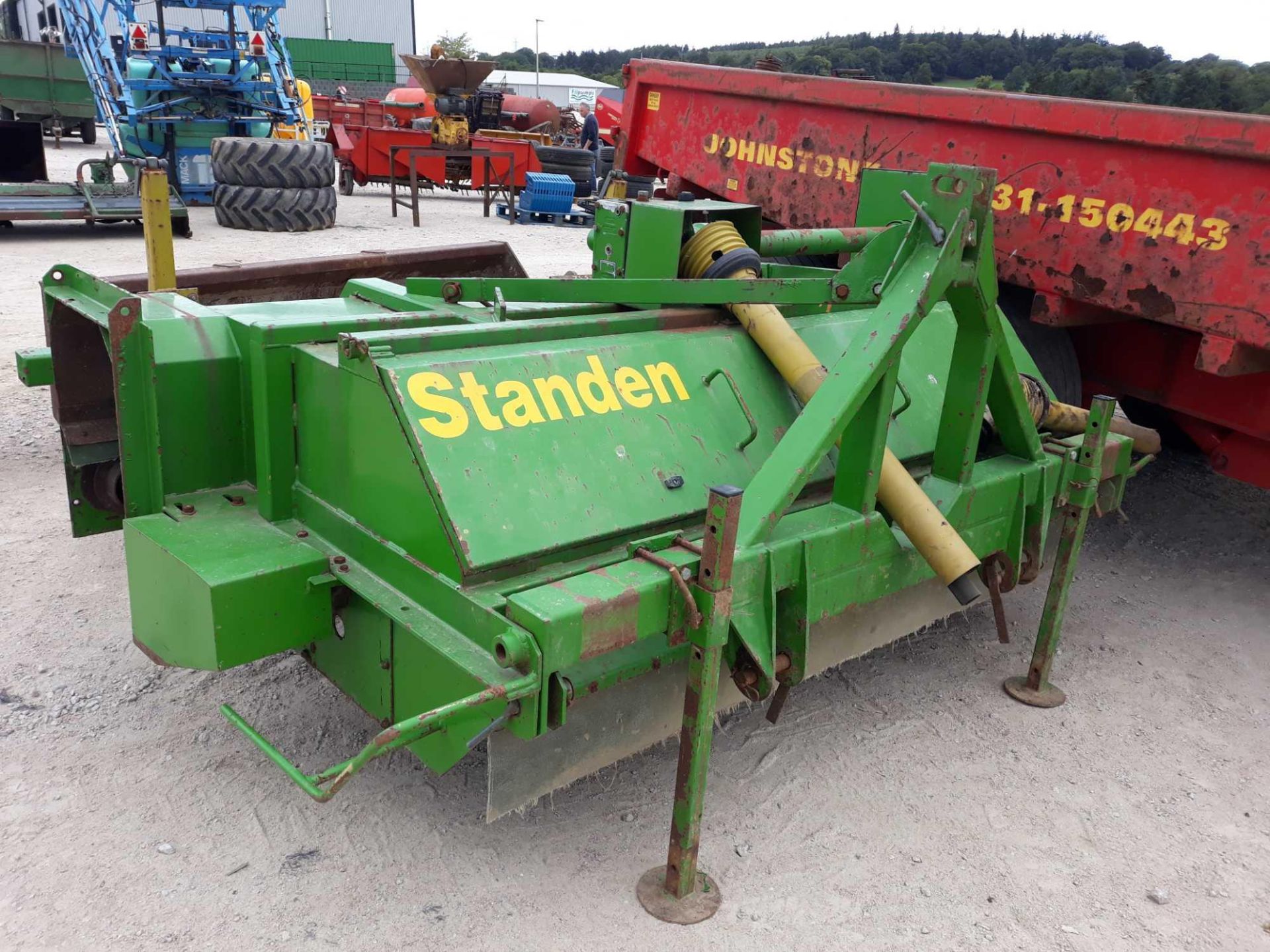 GREEN STANDEN POTATO PULVERISER WITH PTO