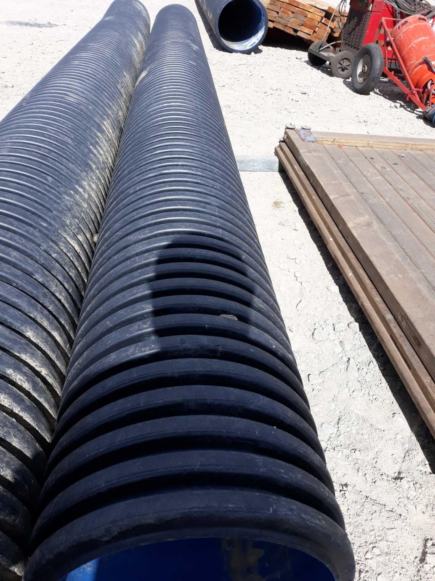 300 X 5M TWIN WALL DRAINPIPE