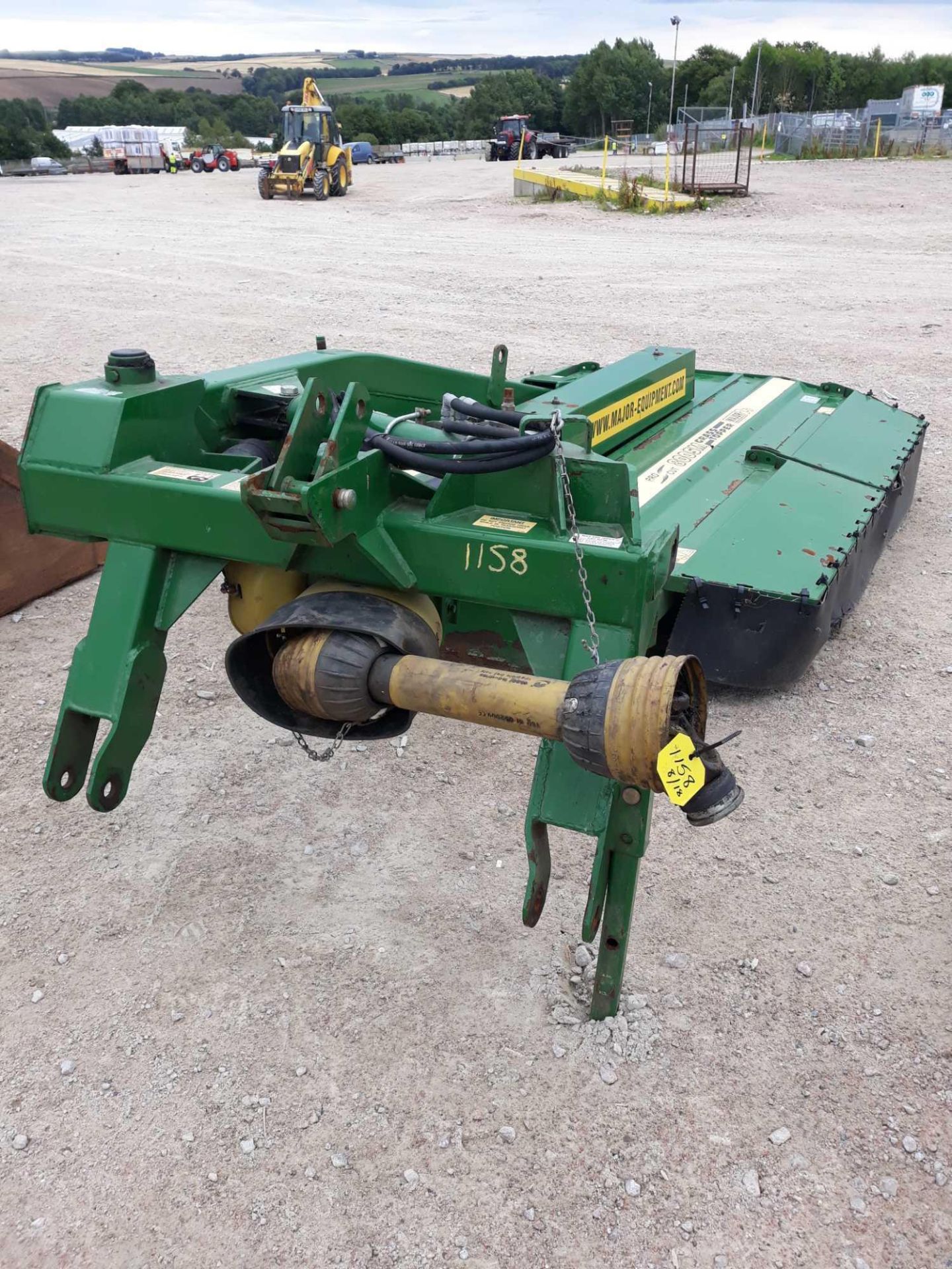 MAJOR 800 MS GRASS TOPPER WITH PTO
