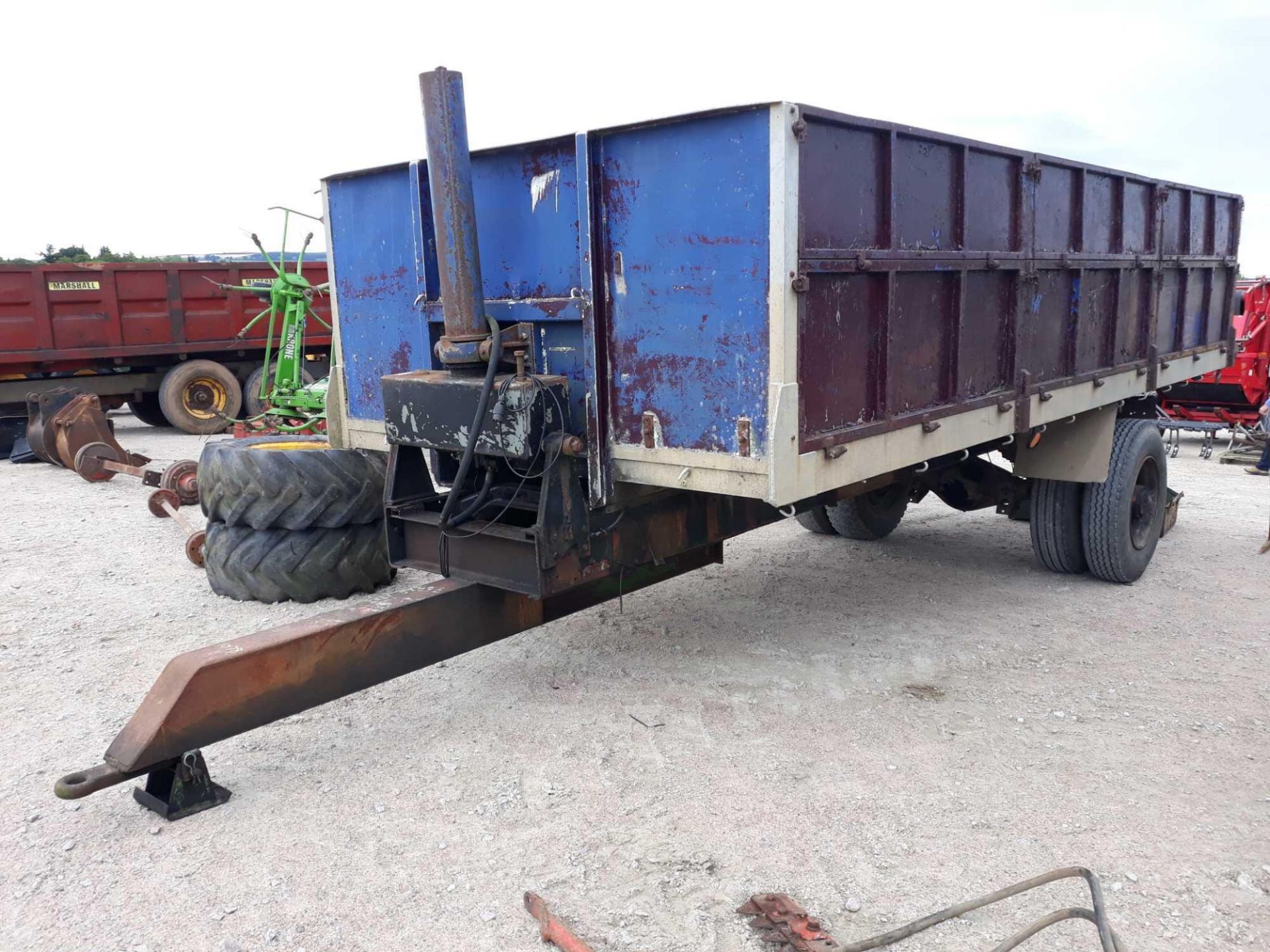 GRAIN CART CONVERTED FROM LORRY