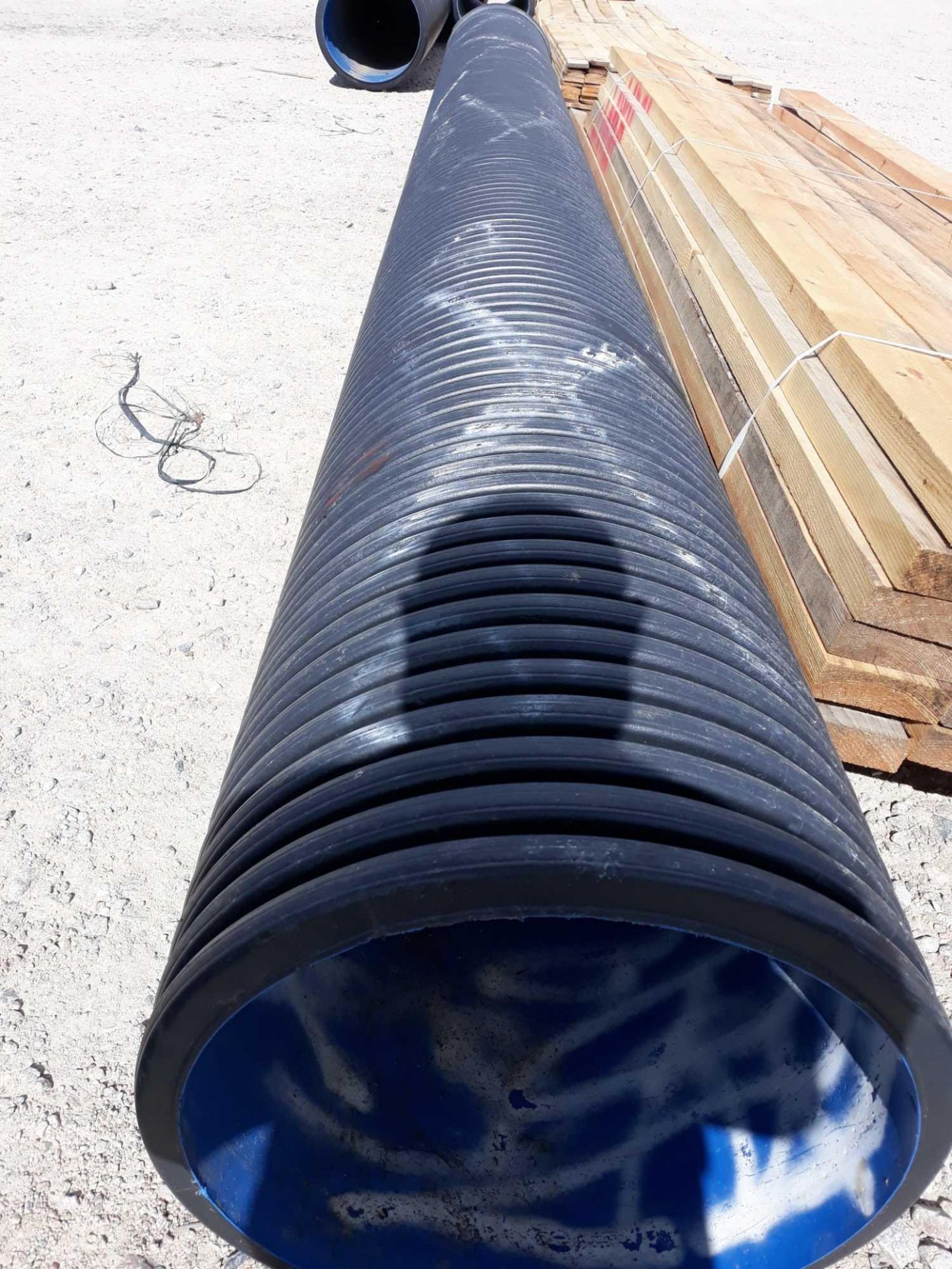 500 X 6M TWIN WALL DRAINPIPE