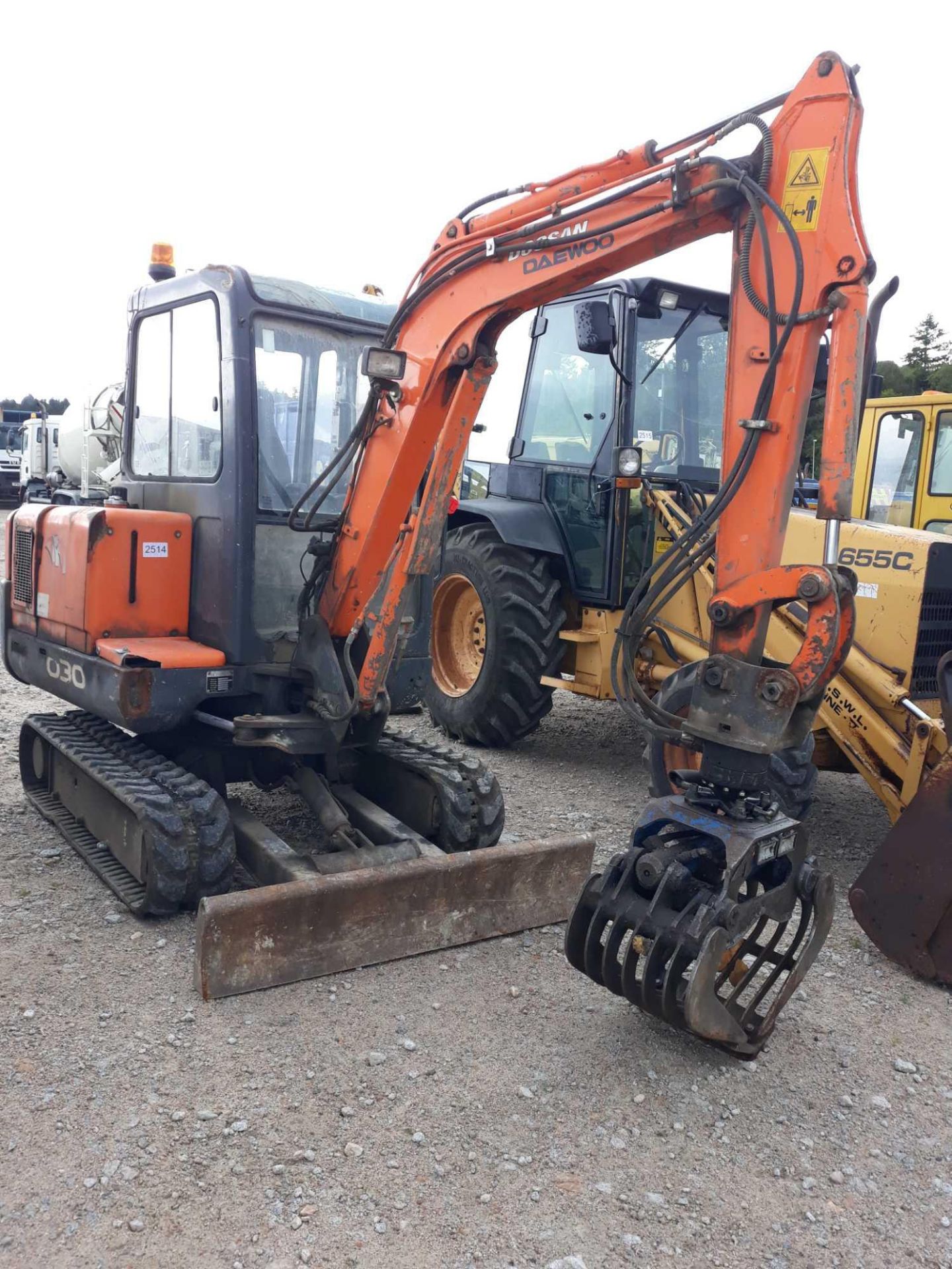 Doosan/Daewoo 30 3T Excavator, S/N 20561, + VAT - Image 4 of 4