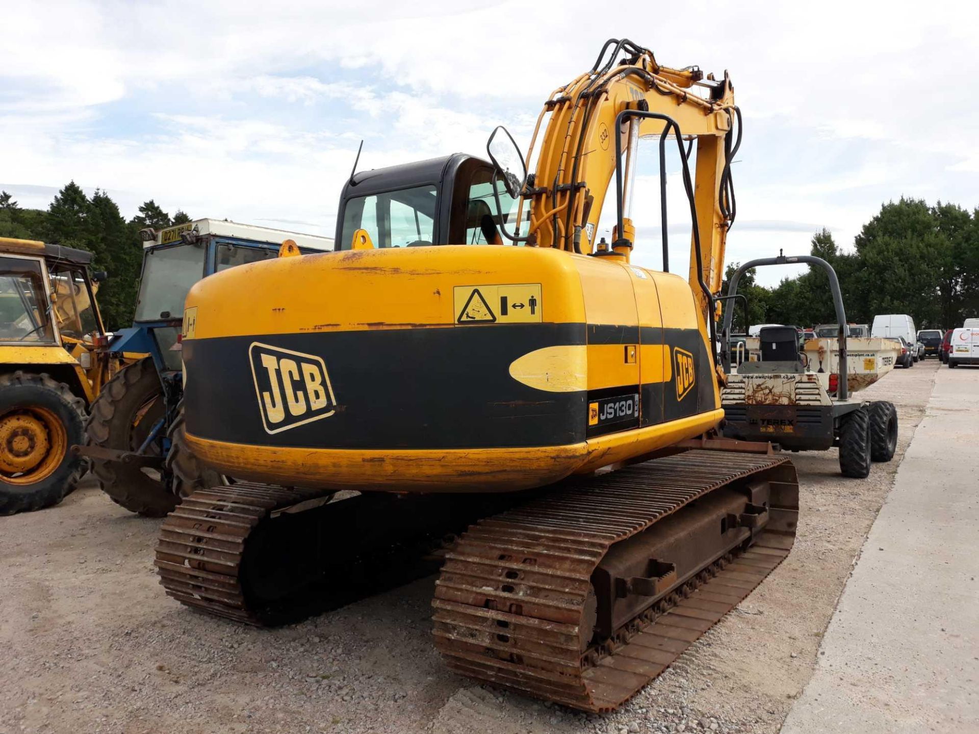 JCB 130 Slew Digger, + VAT, - Image 6 of 8