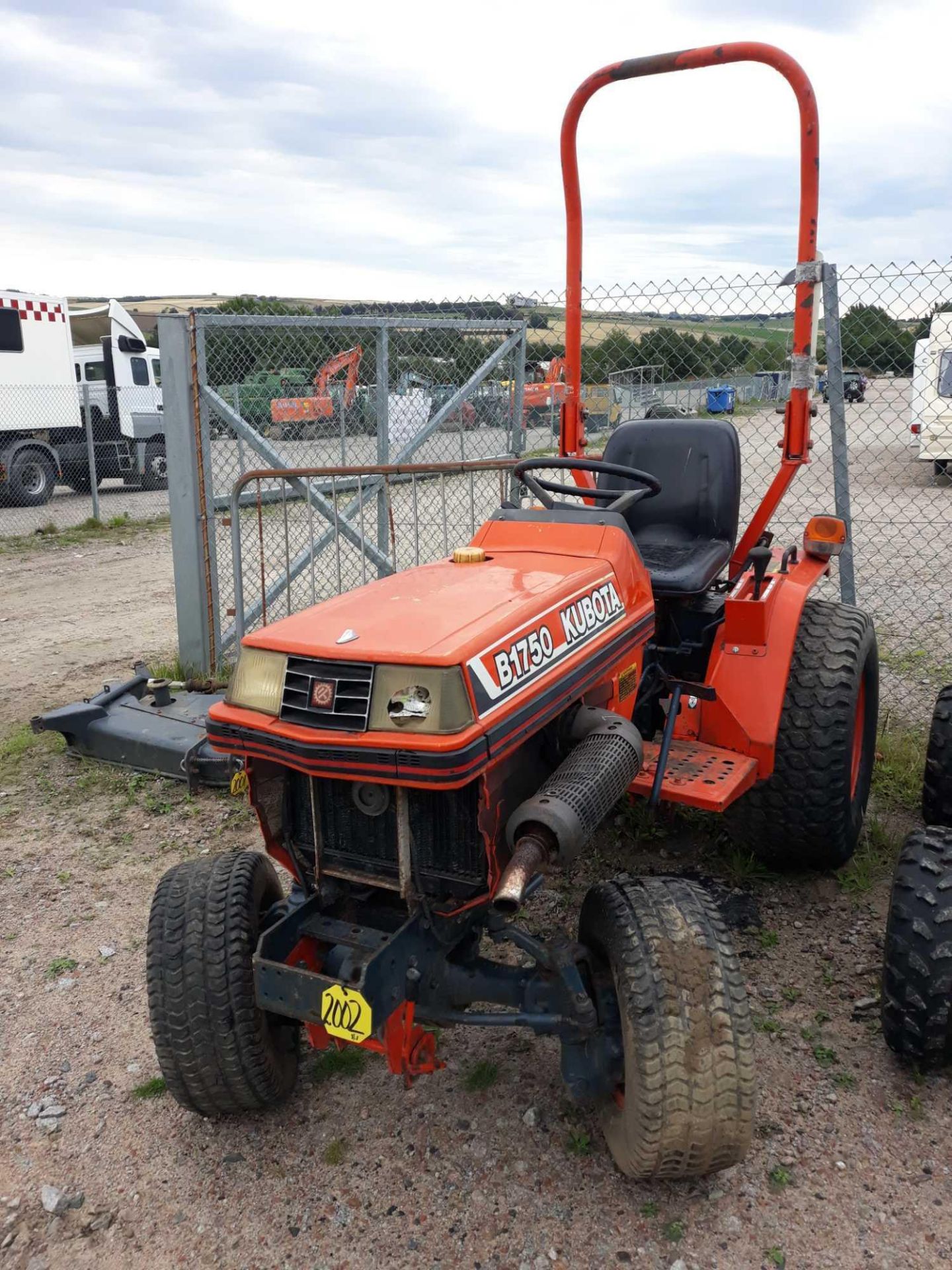 KUBOTA B7150 TRACTOR KEY IN PC