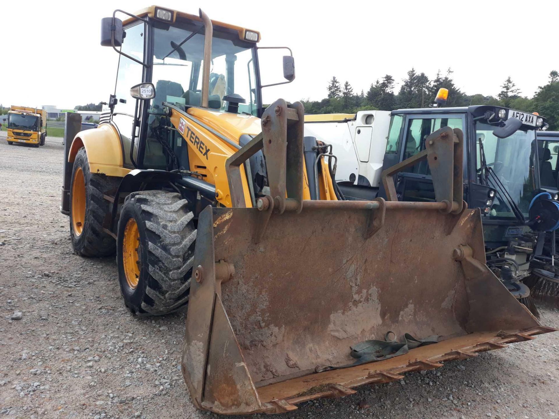 Terex 860 Backhoe Loader- 0cc Tractor - Image 3 of 6