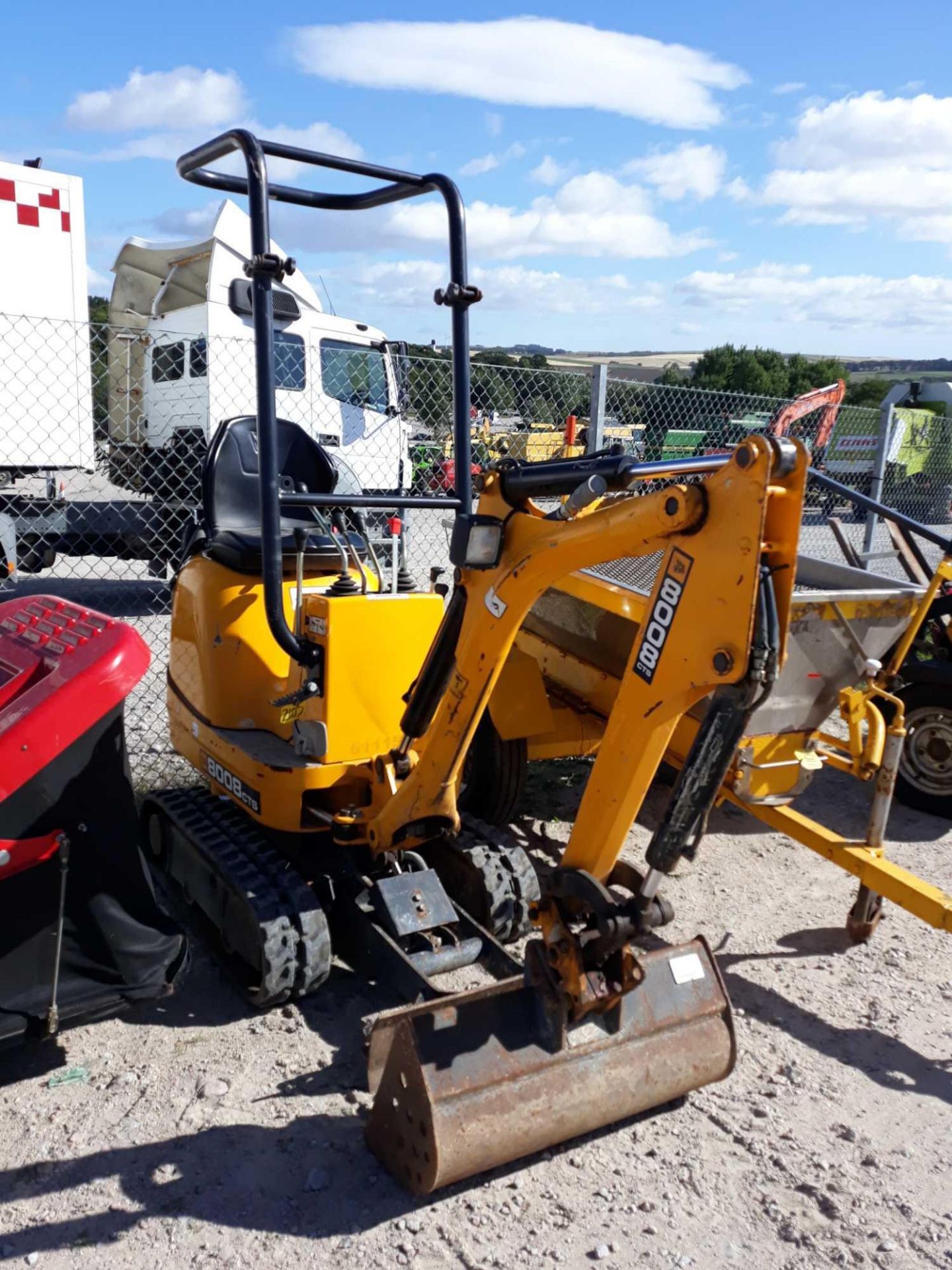 JCB DIGGER 8008 CTS KEY IN PC