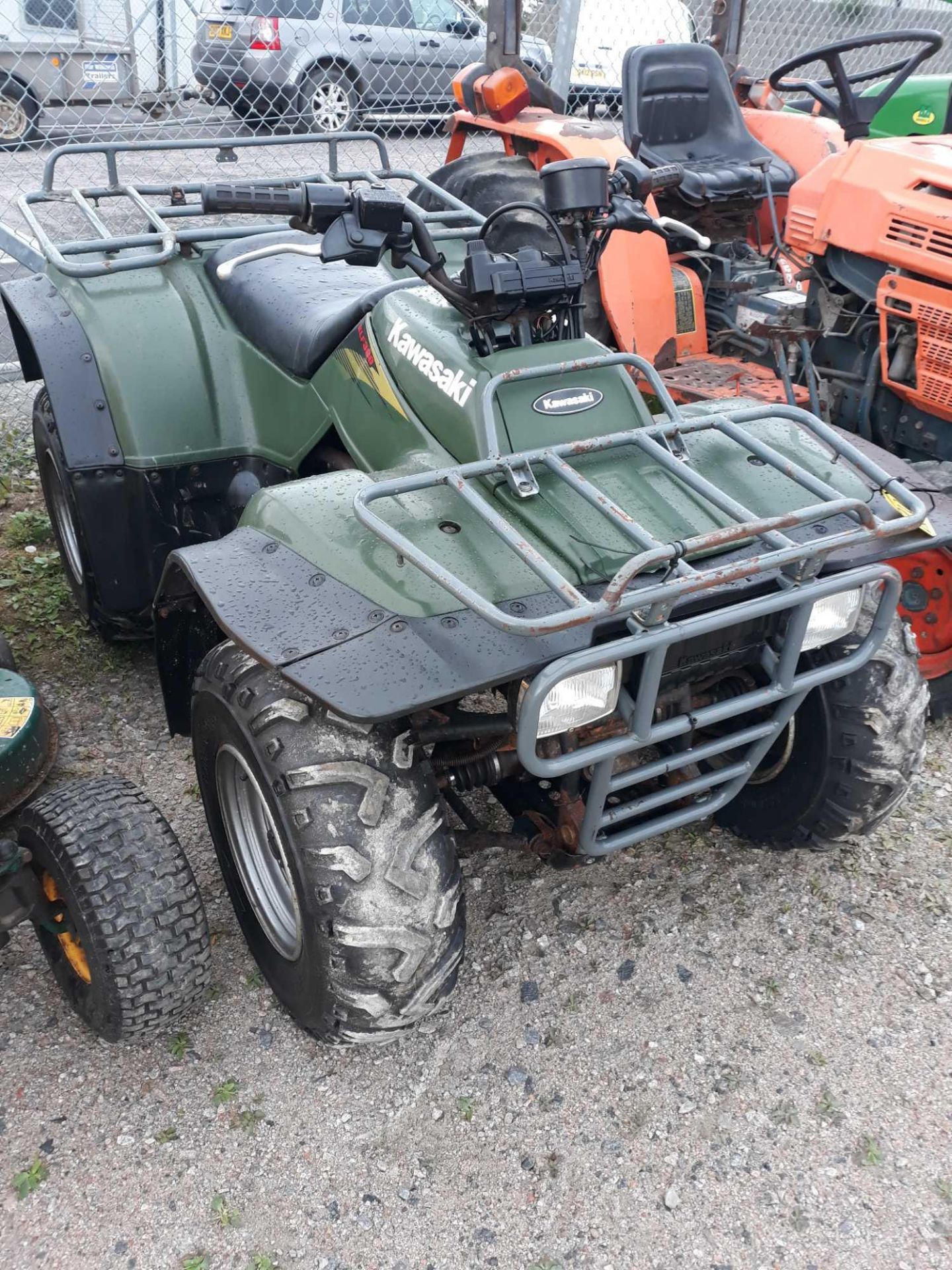 KAWASAKI QUAD KEY IN P/CABIN