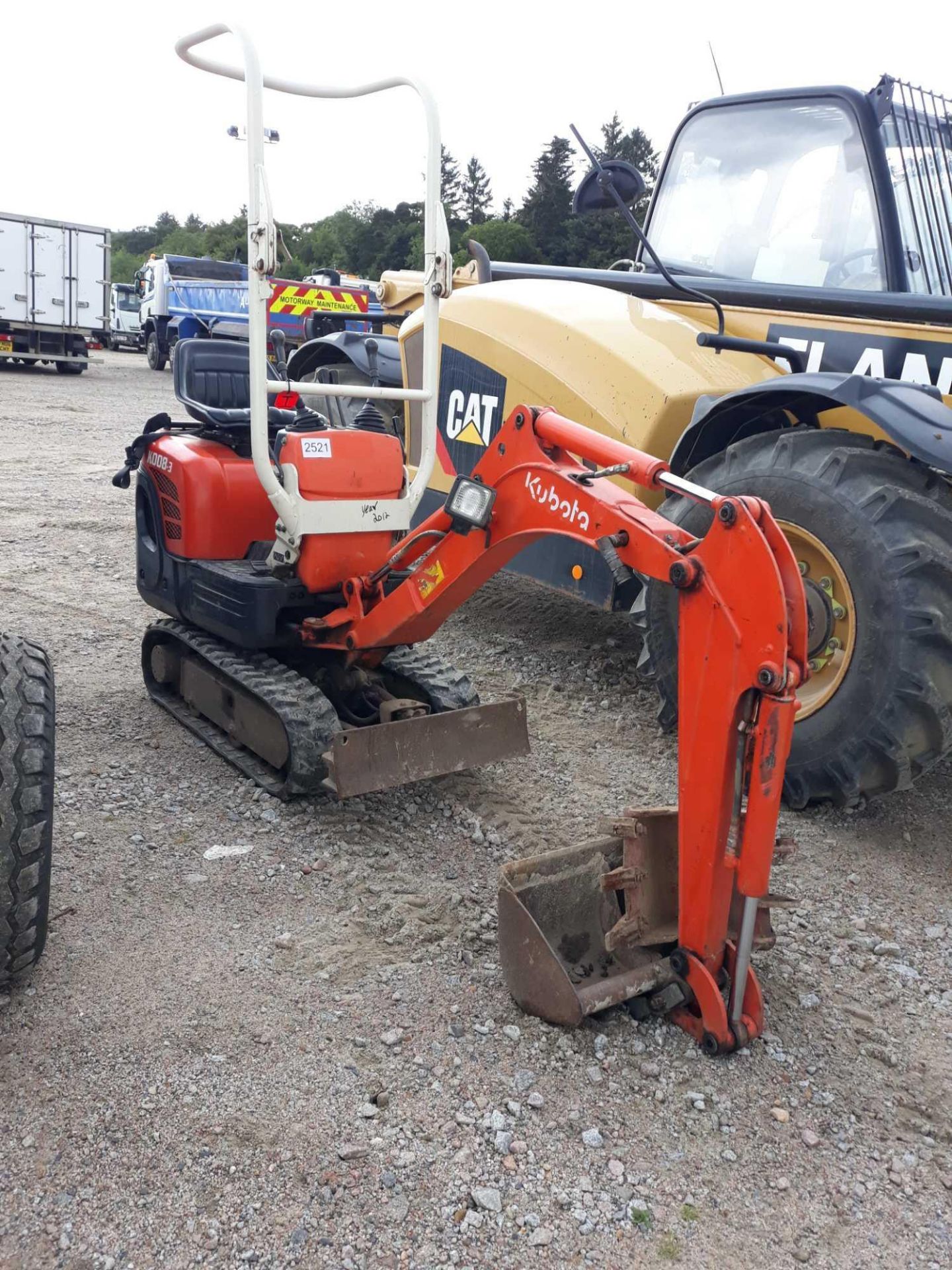 Kubota K008-3 Micro Digger, C/W 2 Buckets, Year 2012, + VAT