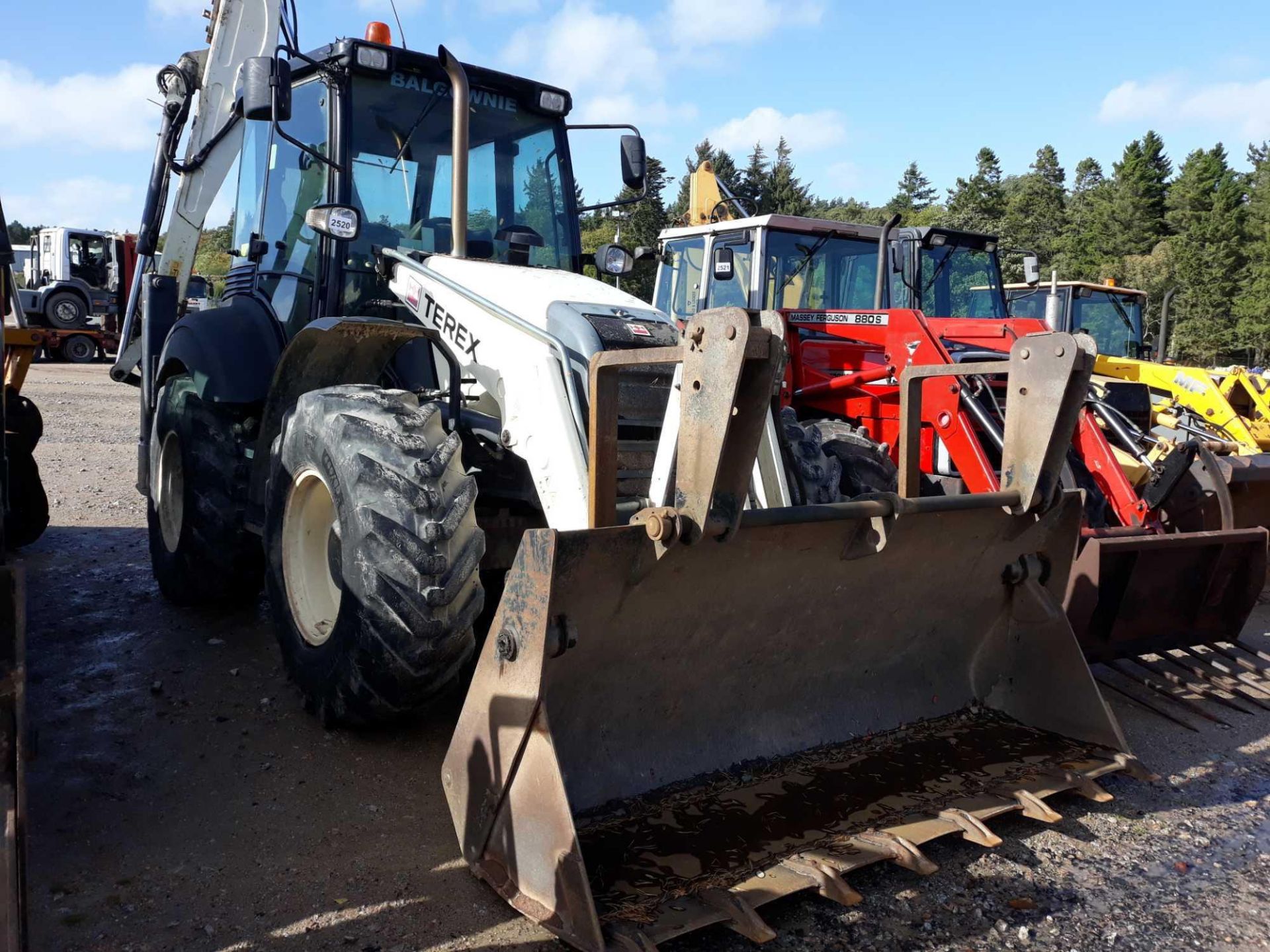 Terex Backhoe Loader - 4400cc Tractor