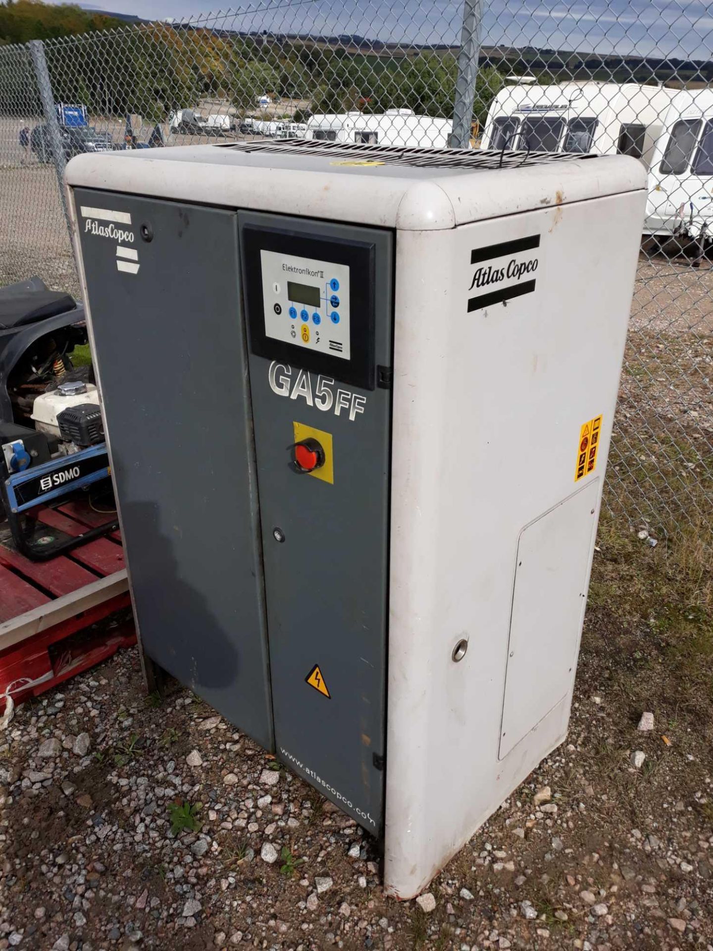 ATLAS COPCO COMPRESSOR NO KEY