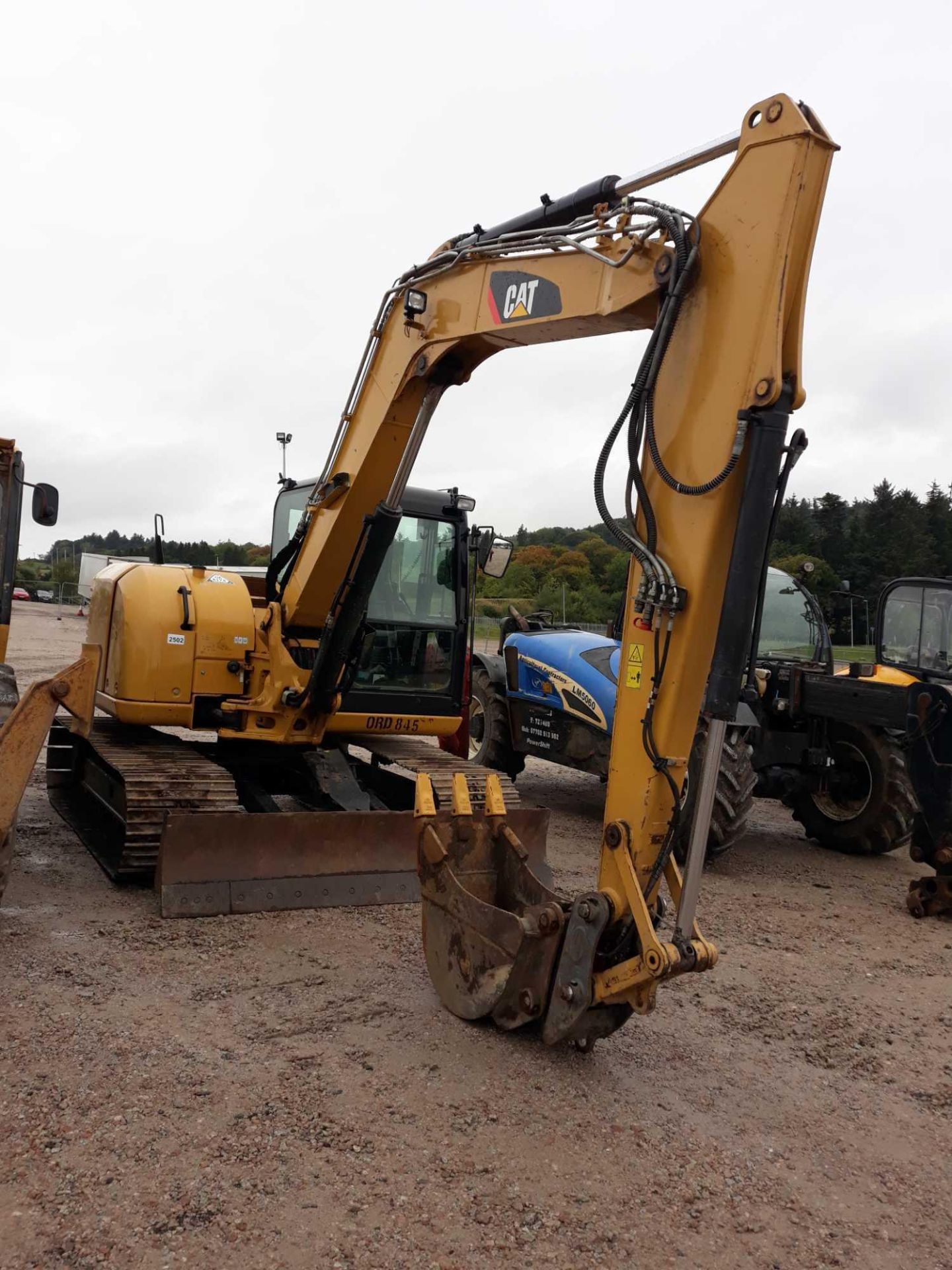 Ord 845 Caterpillar 308E, Steel Tracked Digger, Year 2014, 1708 hours, C/W Height Limiter fitted, pi