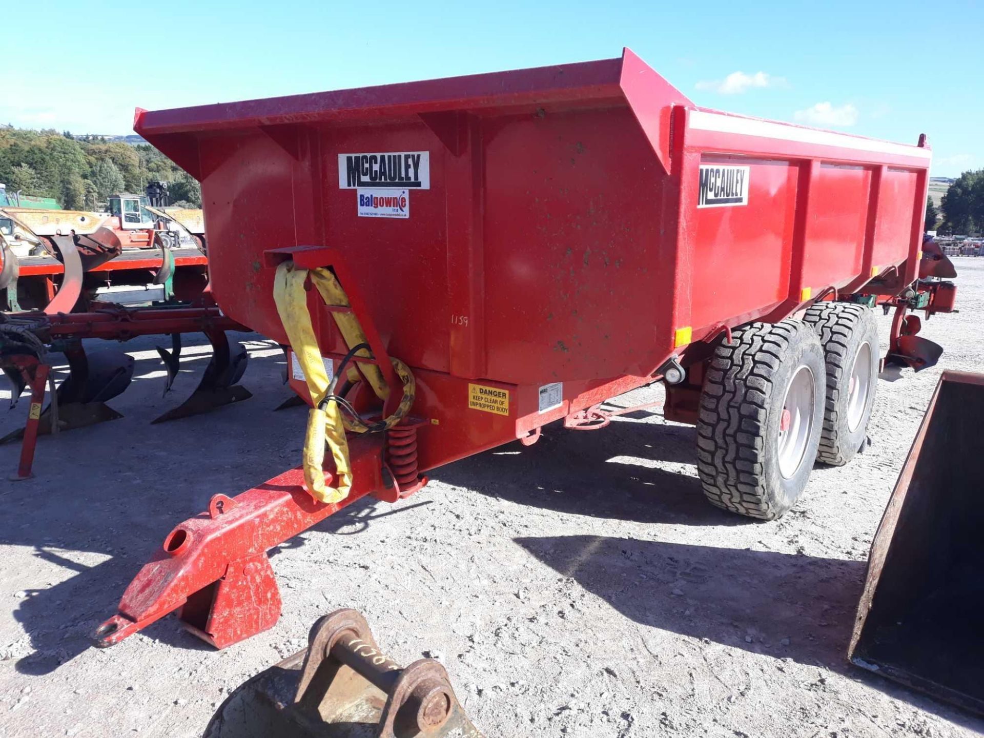 MCCAULEY 14 TON TRAILER