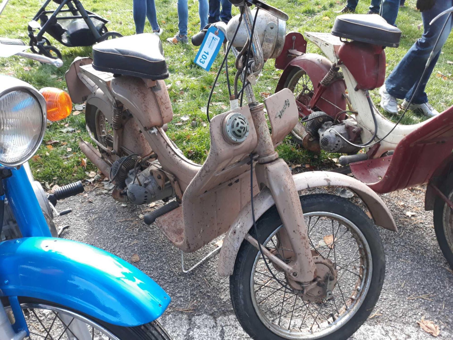 BSA 70cc Scooter , Reg no GDX690 - (Believed Correct),