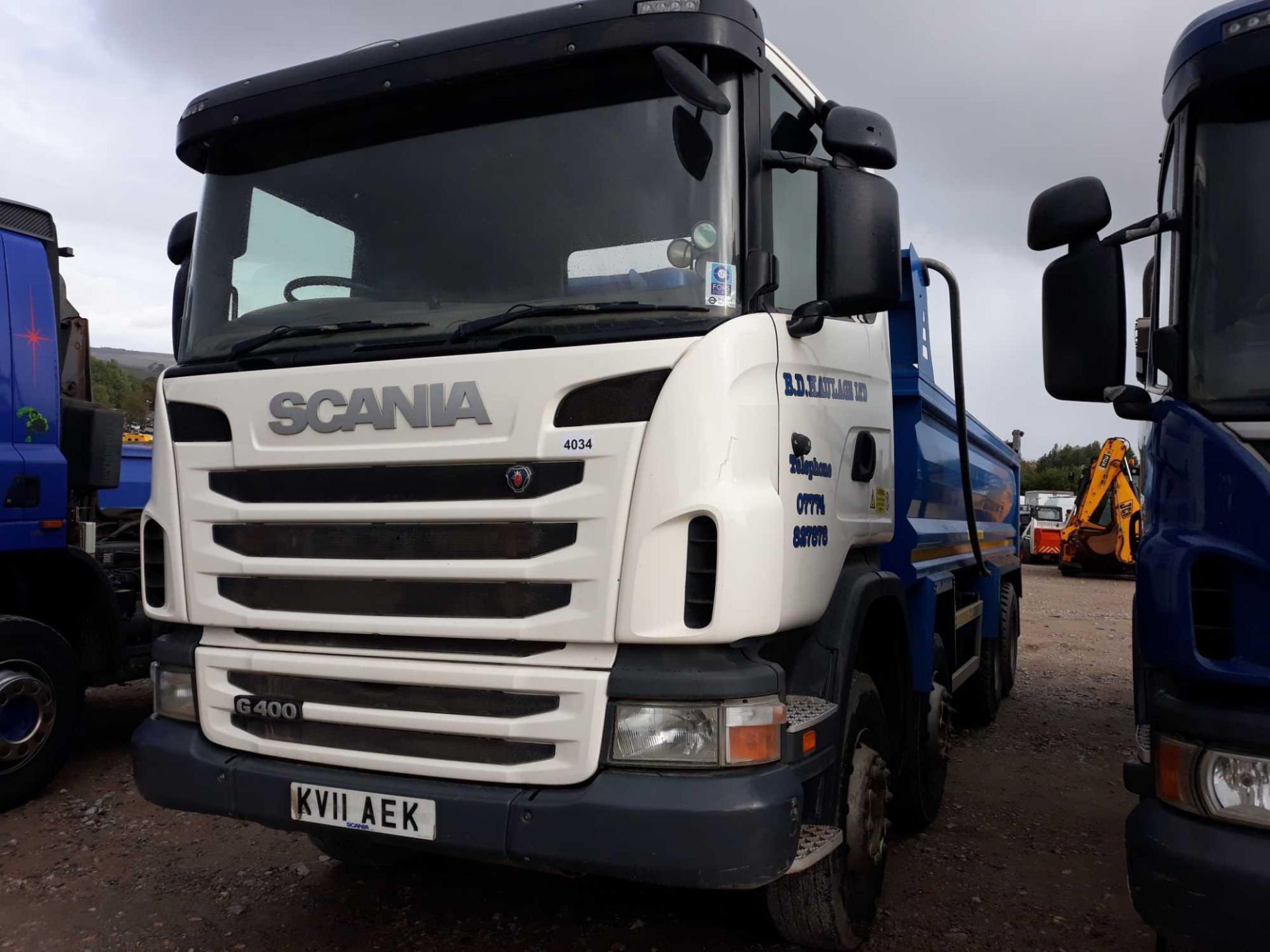 Scania G-srs C-class G405 Cb 8x4 - 12740cc Truck