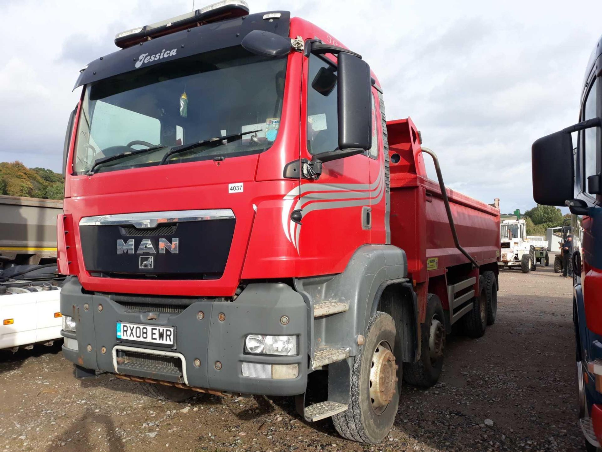 Man Tgs 35.400 8x4 M Bb Day - 10518cc 2 Door Truck - Image 2 of 3