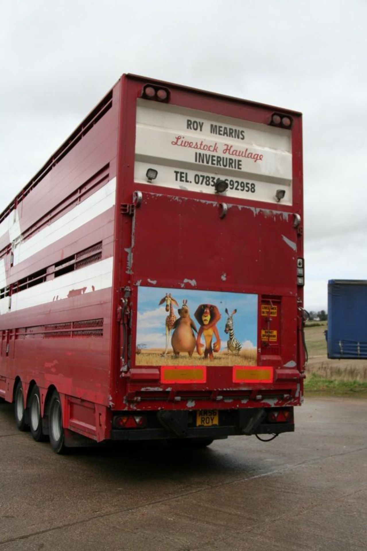 45 FT STEWART LIVESTOCK TRAILER - Image 8 of 37