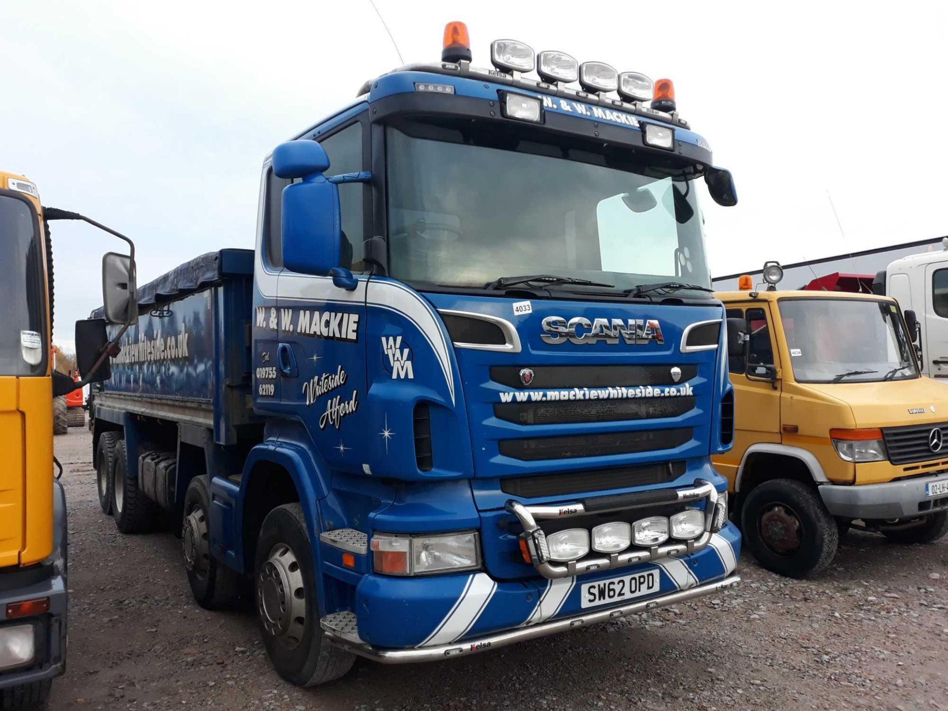 Scania R-srs C-class R445 Cb 8x4 - 12740cc 2 Door Truck