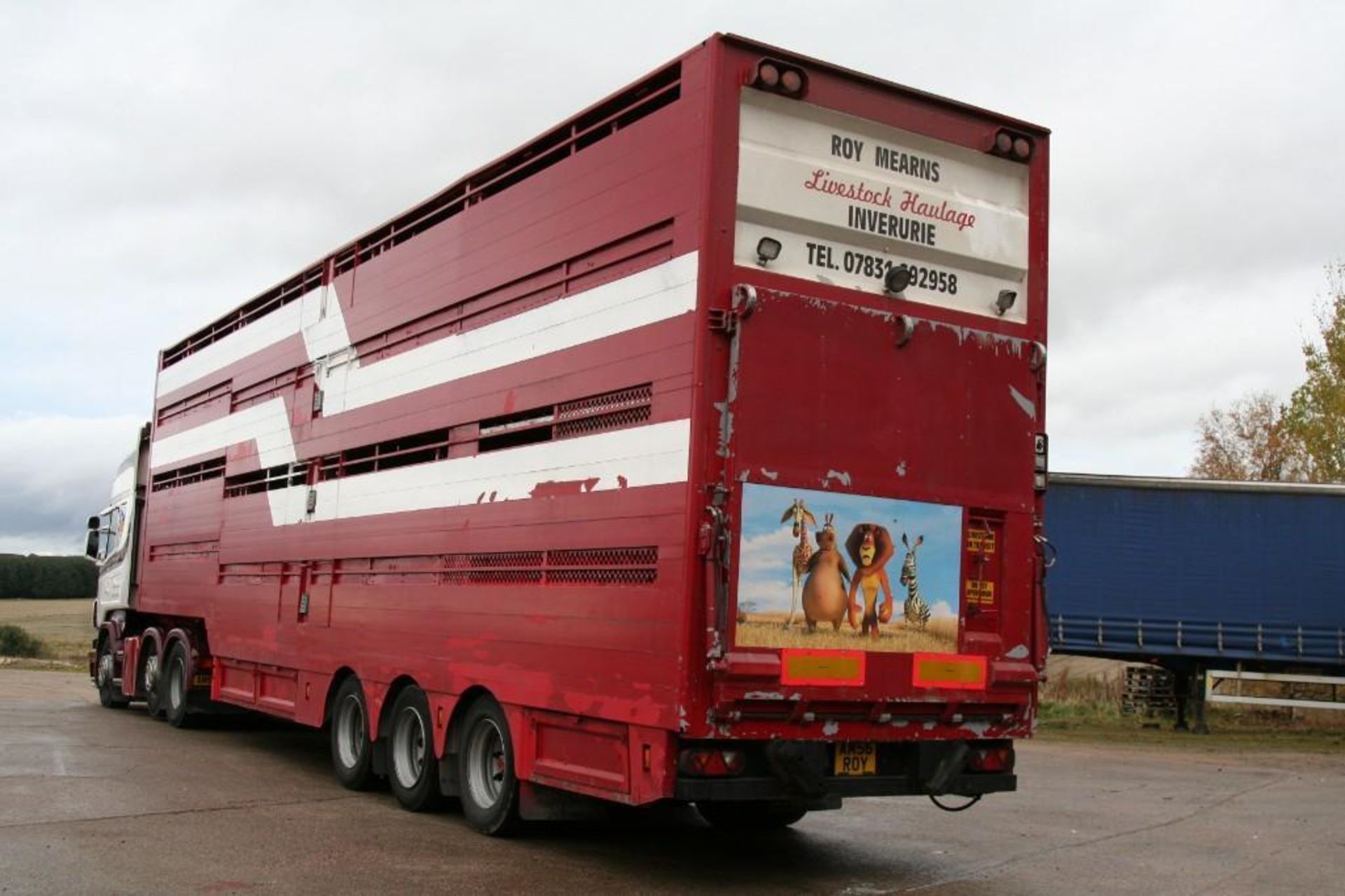 45 FT STEWART LIVESTOCK TRAILER - Image 6 of 37