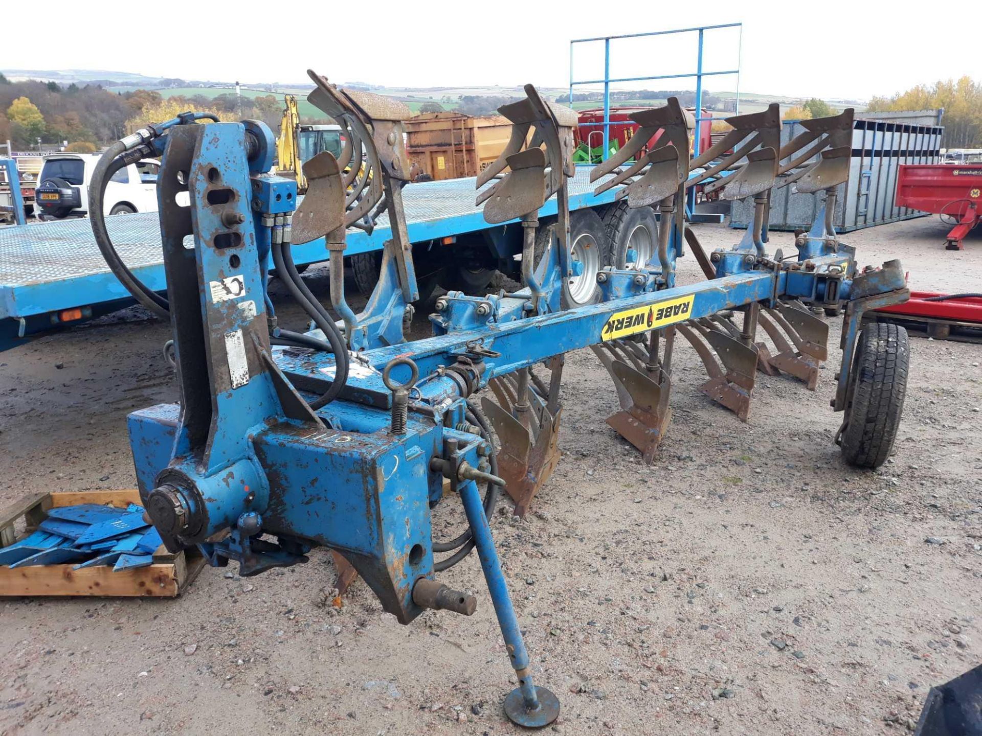 RABE 5 FUR REV SLATTED PLOUGH