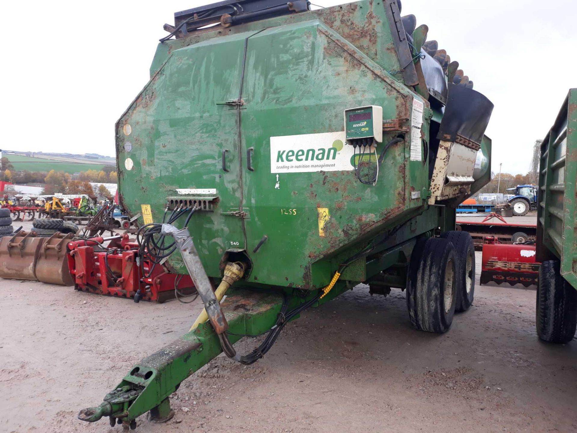 KEENAN 170 BALE MIXER WAGON WITH PTO