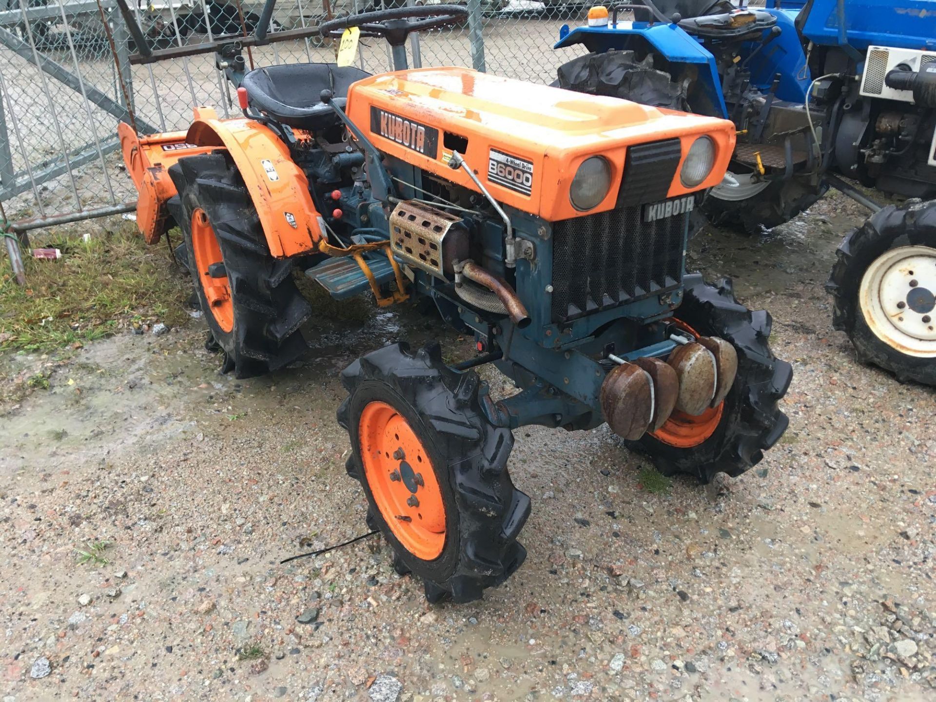 Kubota B6000 4WD C/W Rotovator Key in PC