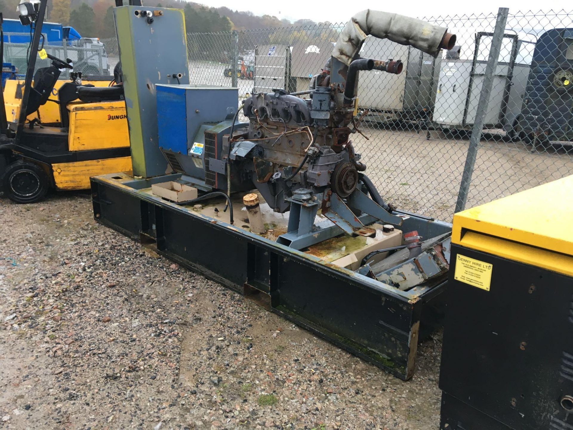 125KVA GENERATOR IVECO STAMFORD OPEN SET - Image 3 of 3