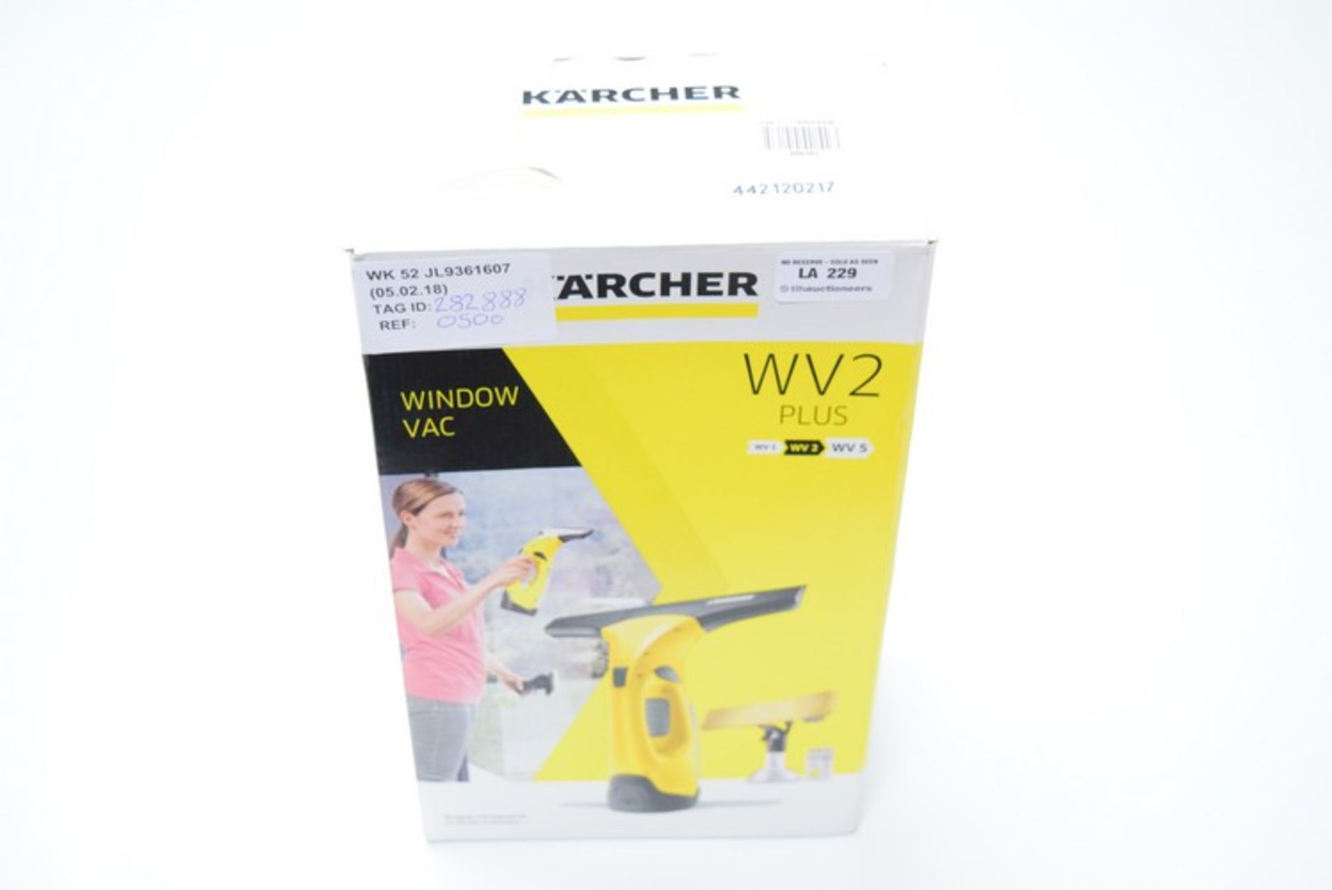 1 x KARCHER WV2 PLUS WINDOW VAC RRP £50 05.02.18 2828881 *PLEASE NOTE THAT THE BID PRICE IS