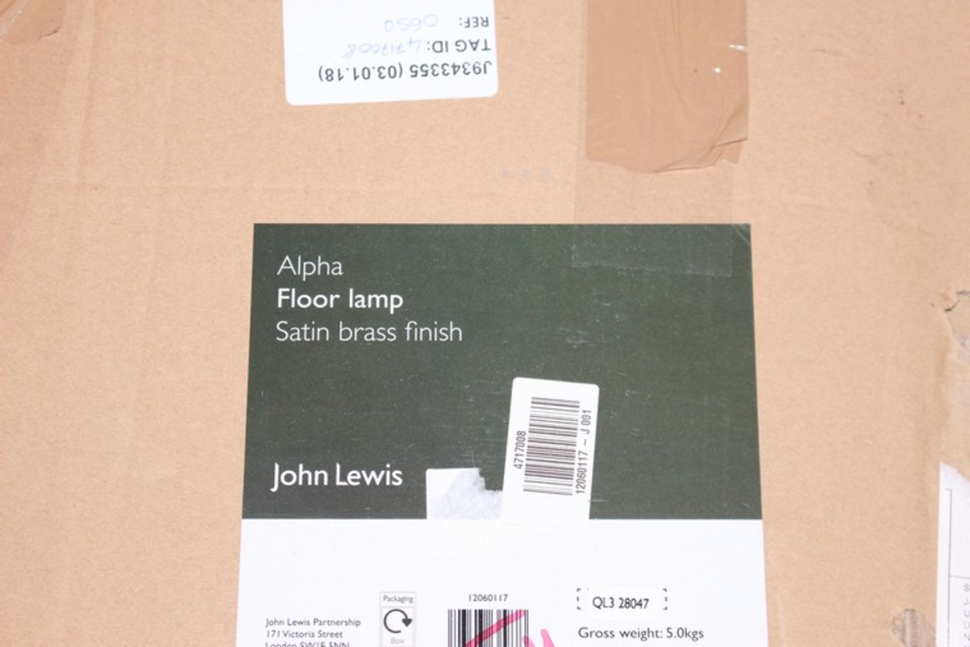 ALPHA FLOOR LAMP RRP £65 (03/01/18) 16