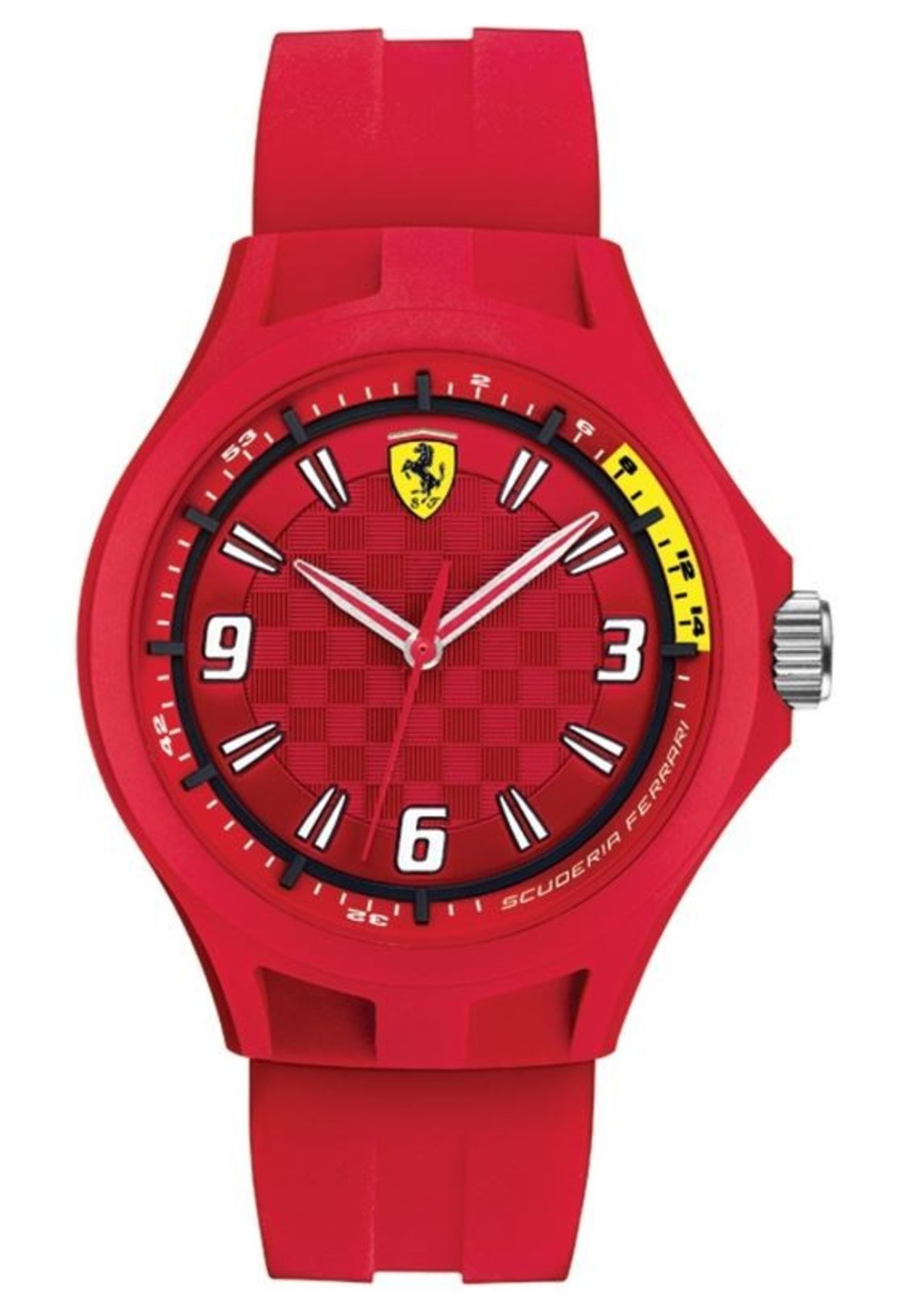 BRAND NEW SCUDERIA FERRARI WRIST WATCH WITH 2 YEARS INTERNATIONAL WARRANTY (0830283)