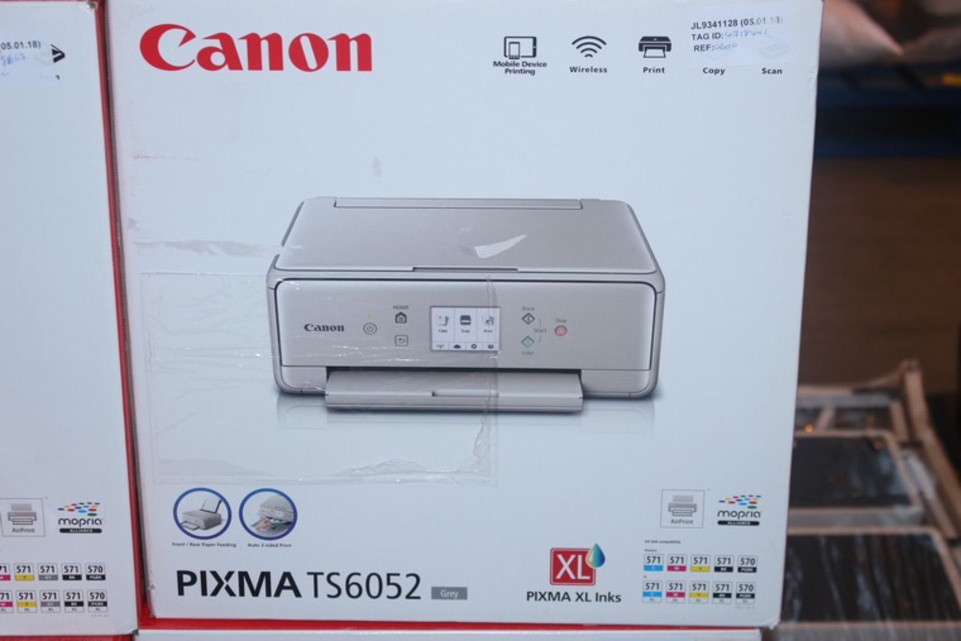 1 x CANON PIXMA TS6052 WIRELESS PRINTER SCANNER COPIER RRP £60 (05.01.18) (4718441) *PLEASE NOTE