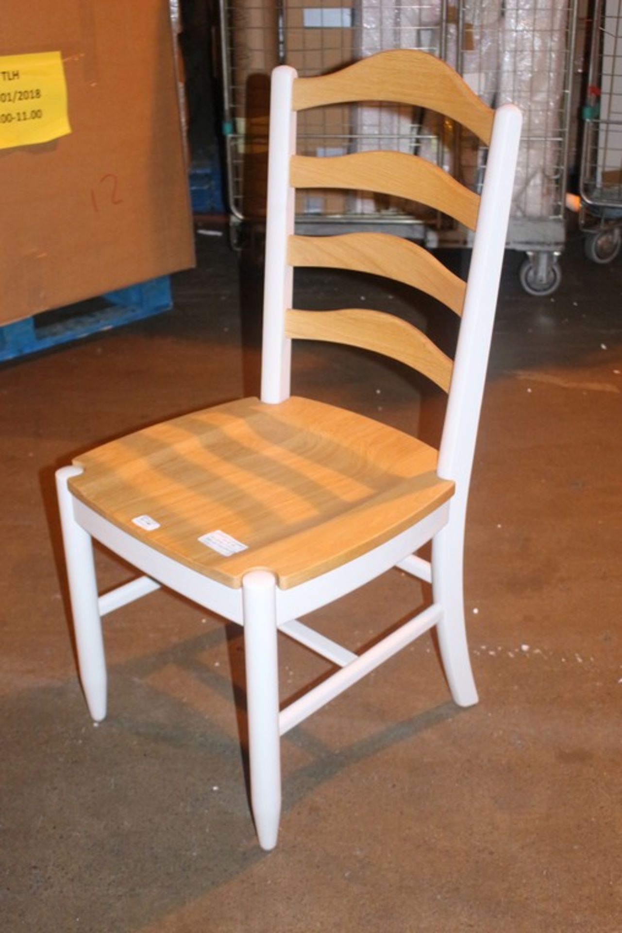 1 x JOHN LEWIS SLAT BACK DINING CHAIR RRP £100 (02.01.18) *PLEASE NOTE THAT THE BID PRICE IS
