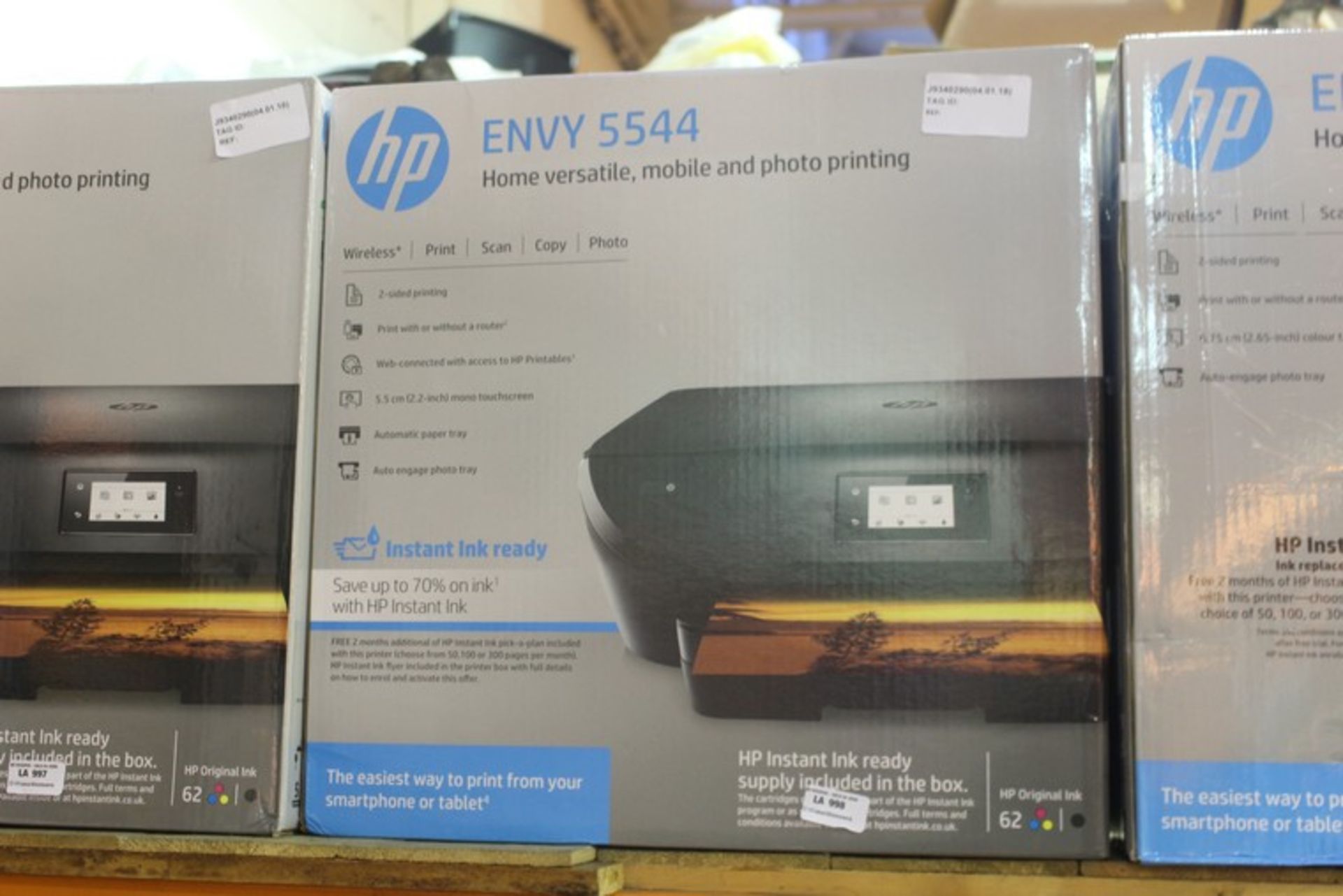 1 x HP ENVY 5544 PRINTER SCANNER COPIER (04.01.18) *PLEASE NOTE THAT THE BID PRICE IS MULTIPLIED