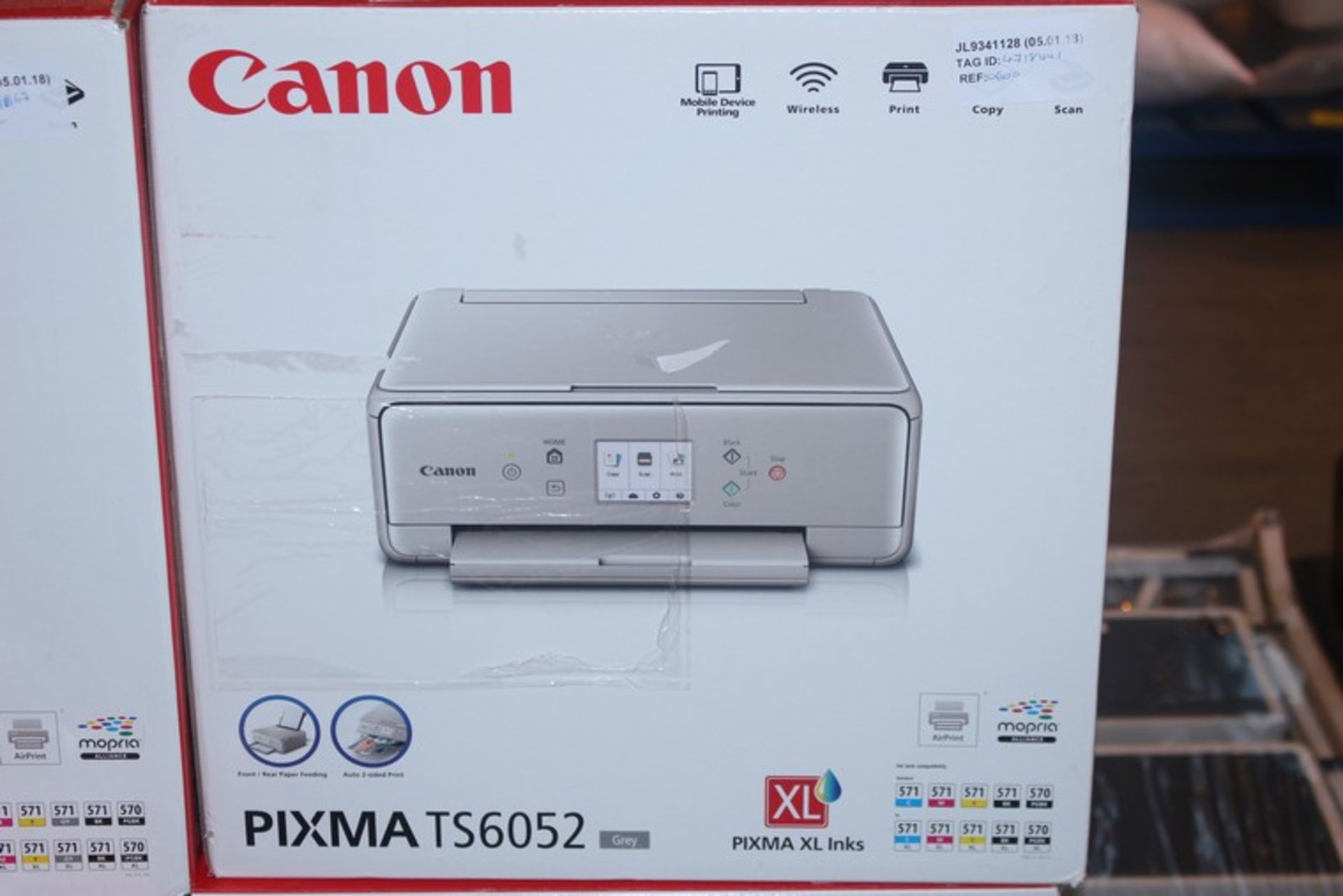 1 x CANON PIXMA TS6052 WIRELESS PRINTER SCANNER COPIER RRP £60 (05.01.18) (4718441) *PLEASE NOTE