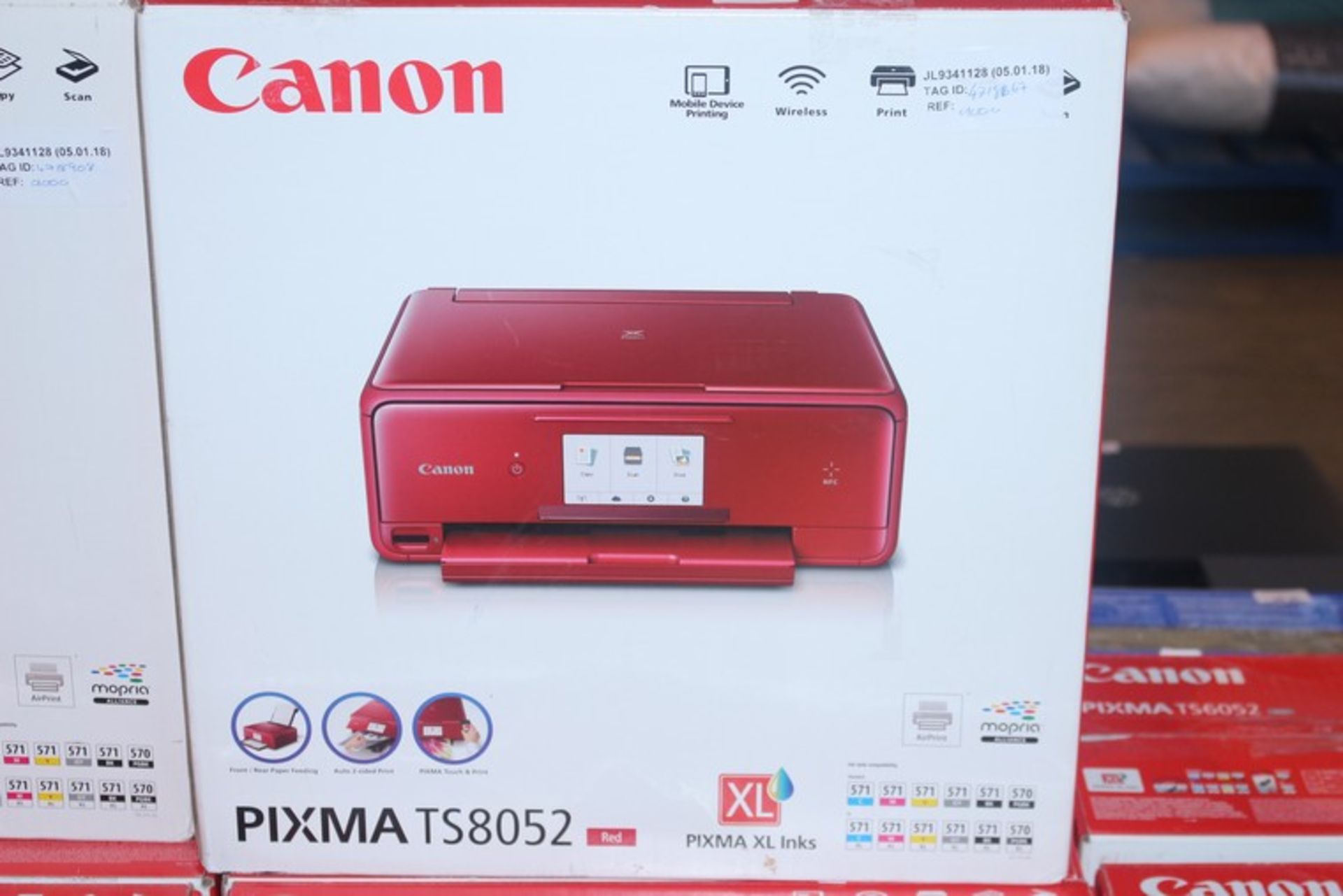 1 x CANON PIXMA TS8052 WIRELESS PRINTER SCANNER COPIER RRP £100 (05.01.18) (4718578) *PLEASE NOTE