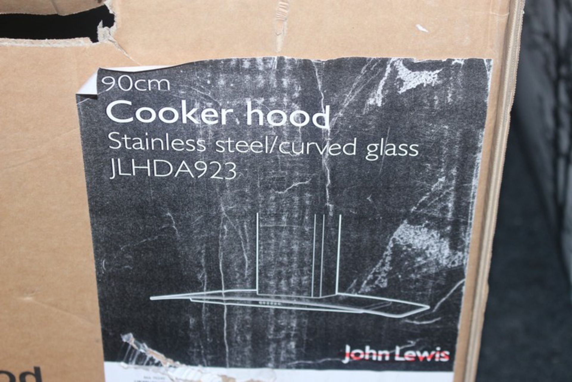 1 x JOHN LEWIS JLHDA932 COOKER HOOD IN STAINLESS STEEL RRP £340 (08.01.18) (86670240) *PLEASE NOTE