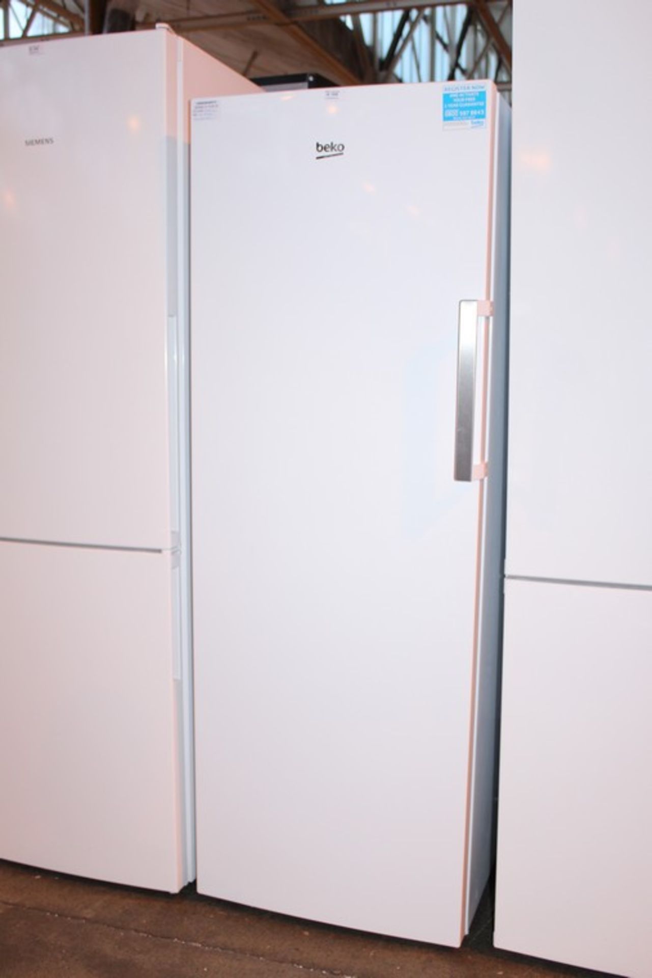 1 x BEKO FREEZER IN WHITE RRP £275 (15.02.18) (2506417) *PLEASE NOTE THAT THE BID PRICE IS