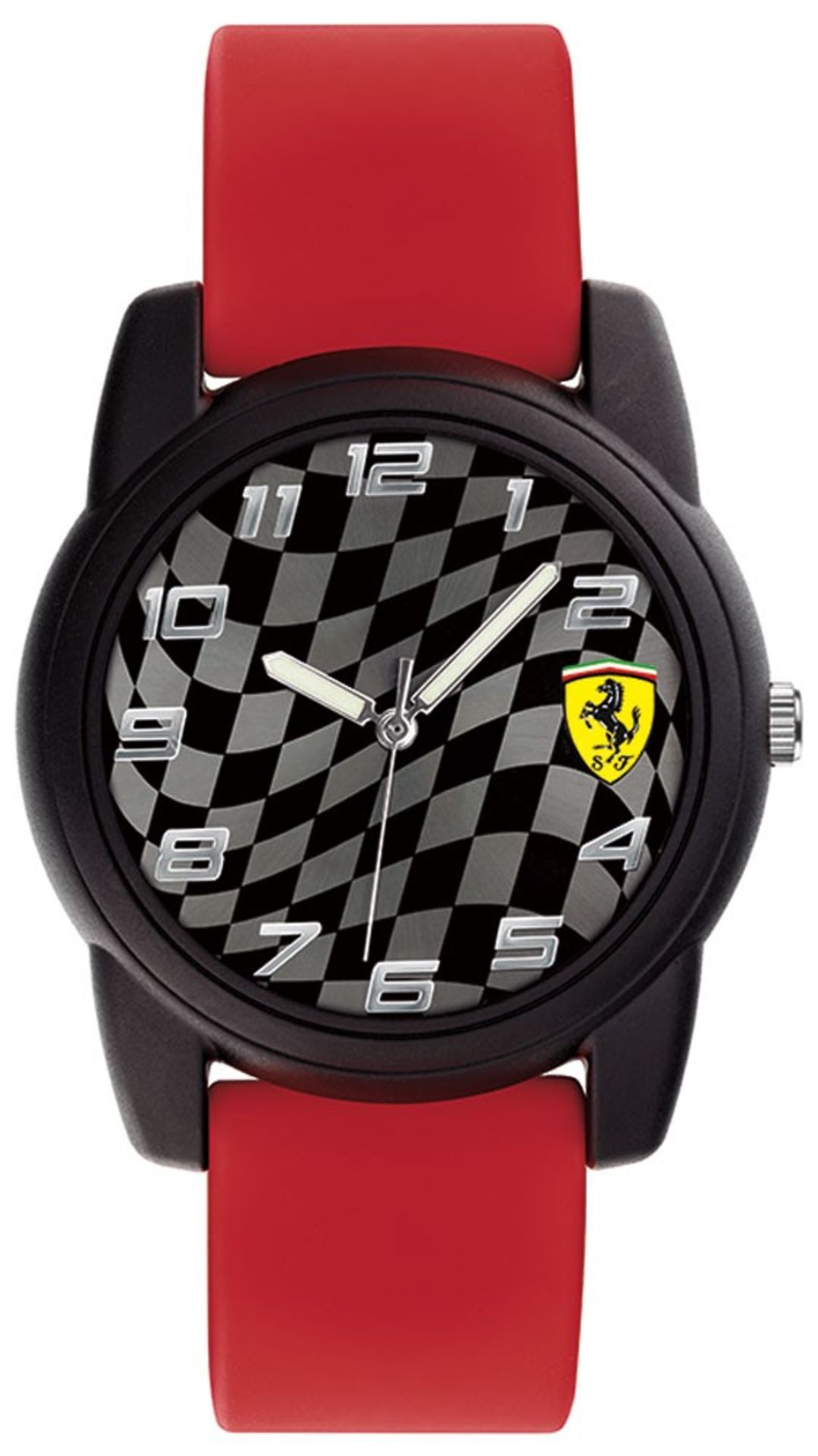 BRAND NEW SCUDERIA FERRARI WRIST WATCH WITH 2 YEARS INTERNATIONAL WARRANTY (0810008)