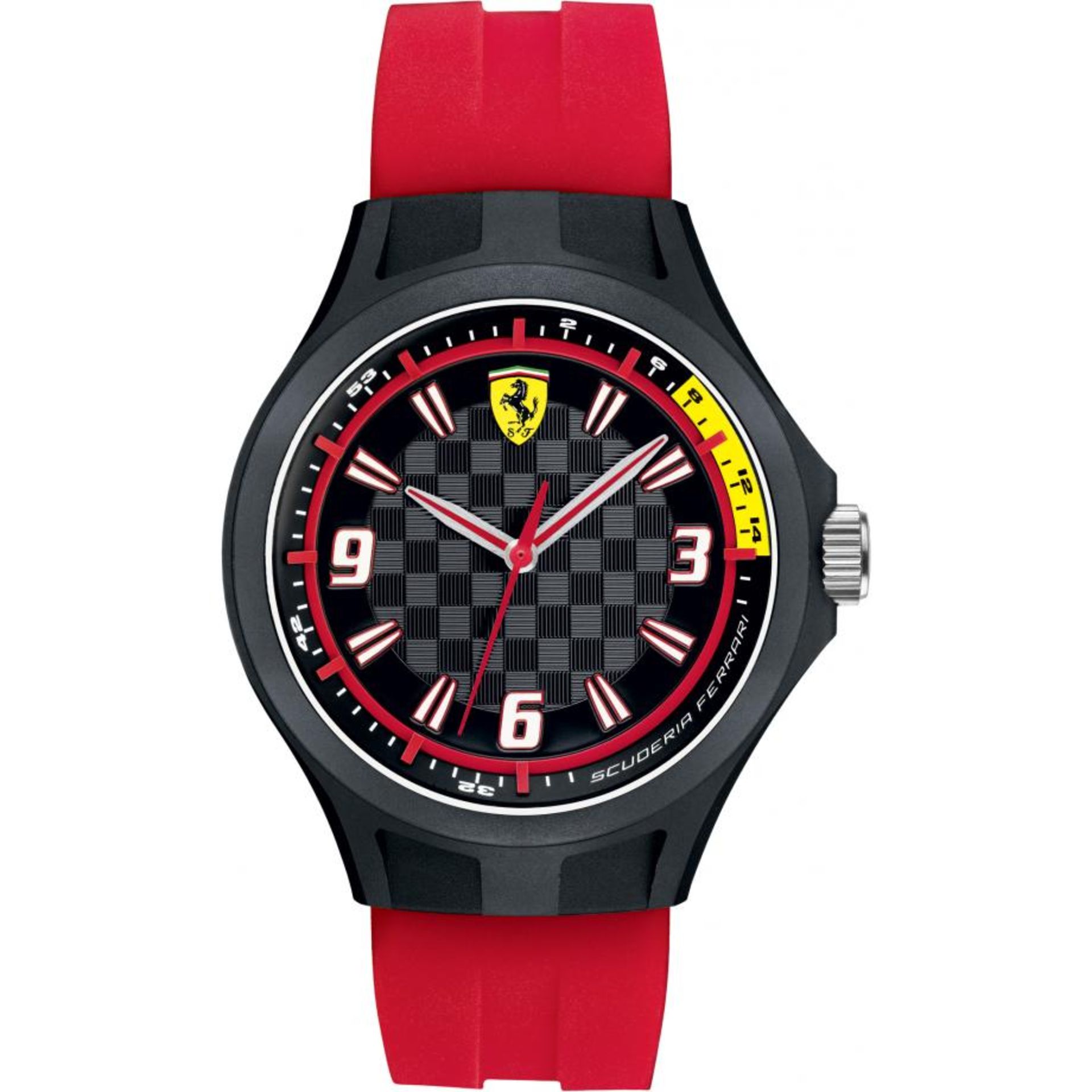 BRAND NEW SCUDERIA FERRARI WRIST WATCH WITH 2 YEARS INTERNATIONAL WARRANTY (0830282)