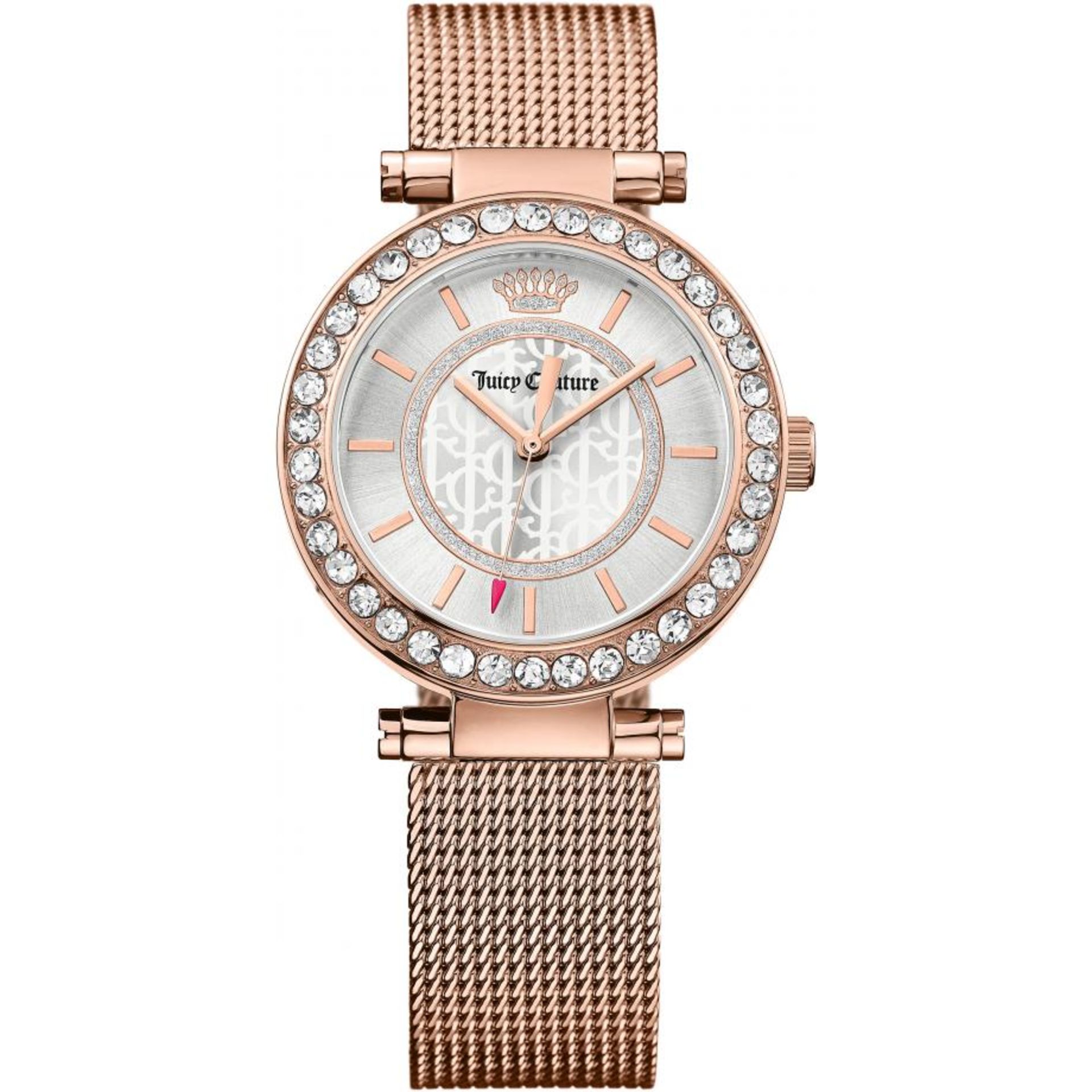 BRAND NEW JUICY COUTURE LADIES WRIST WATCH WITH 2 YEARS INTERNATIONAL WARRANTY (1901374)