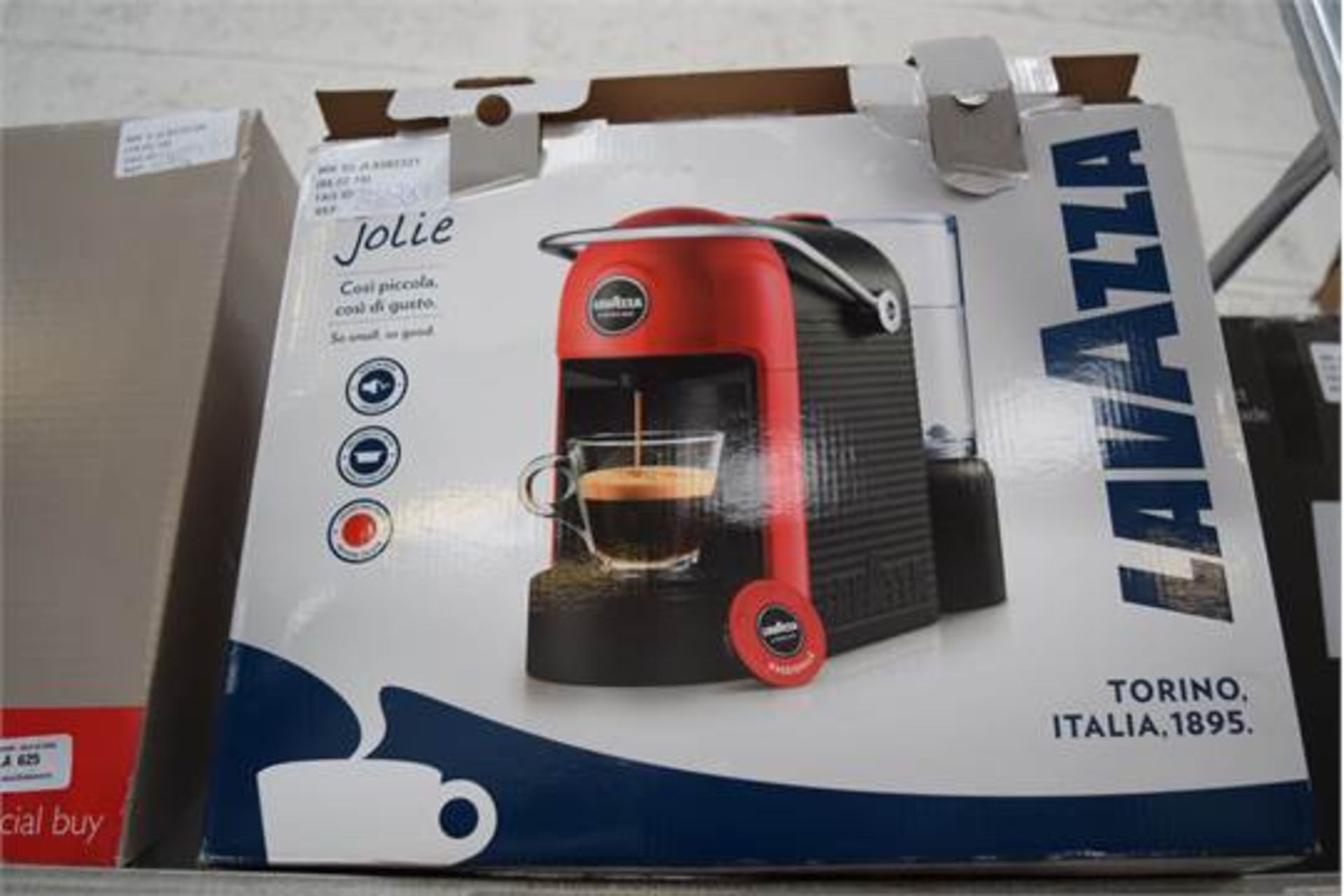 1 X BOXED LAVAZZA JOLIE AUTOMATIC POD COFFEE MACHINE RRP £80 05.02.18 301344 T627