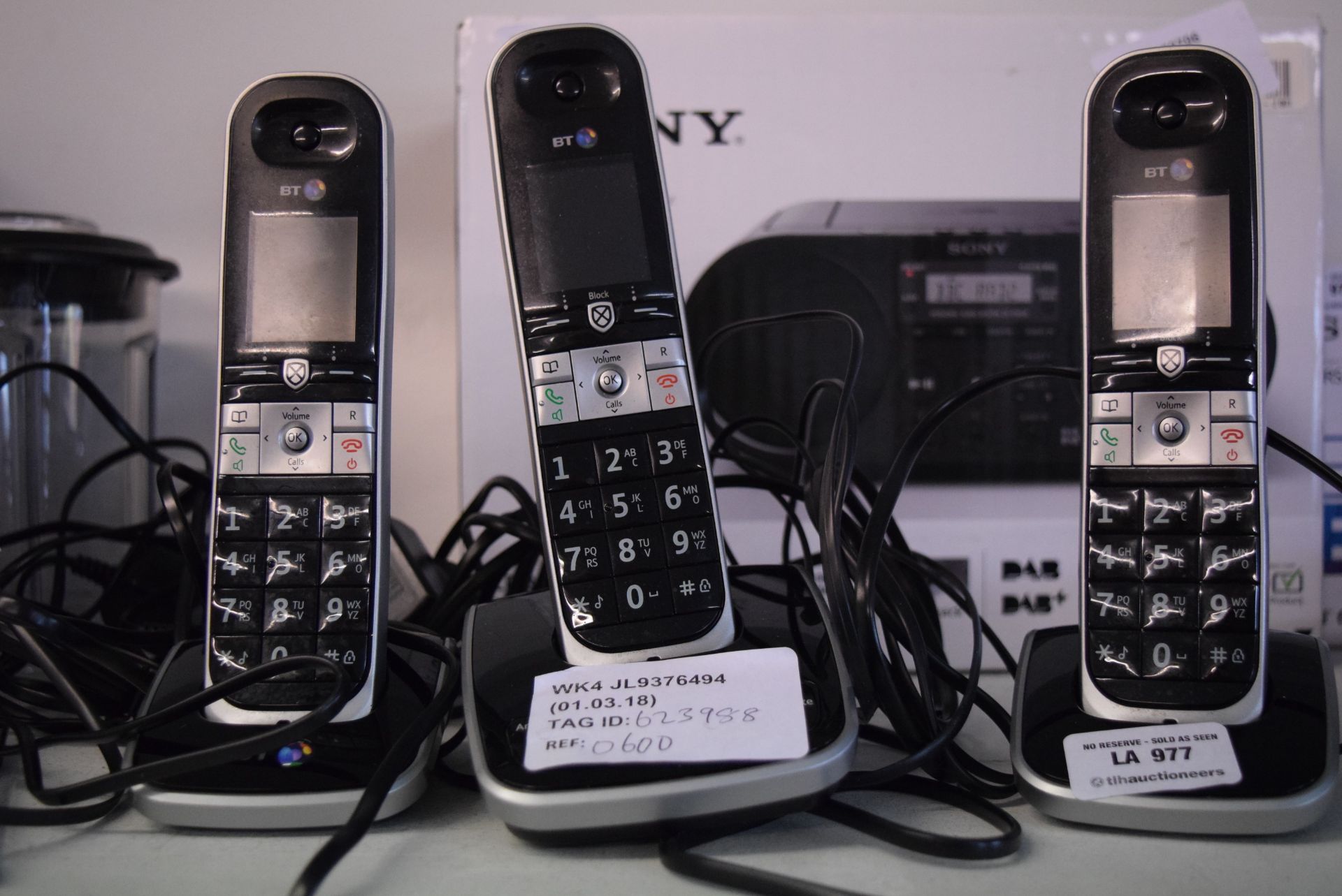 1 x BT HOME PHONE SYSTEM RRP £60 01.03.18 623988 *PLEASE NOTE THAT THE BID PRICE IS MULTIPLIED BY