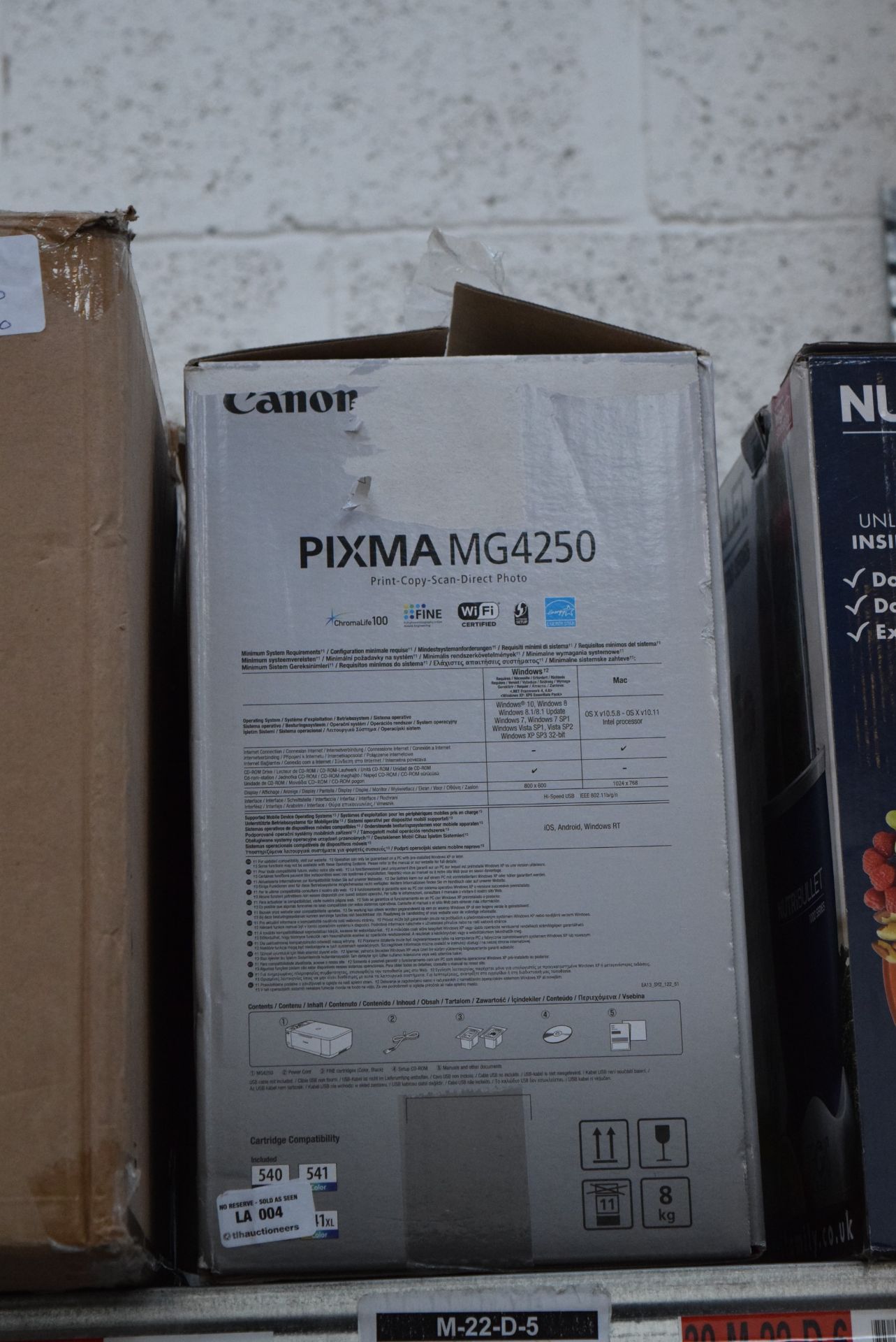 1 x BOXED CANON PIXMA 4250 WIRELESS ALL IN ONE PRINTER RRP £55 05.02.18 227244 *PLEASE NOTE THAT THE