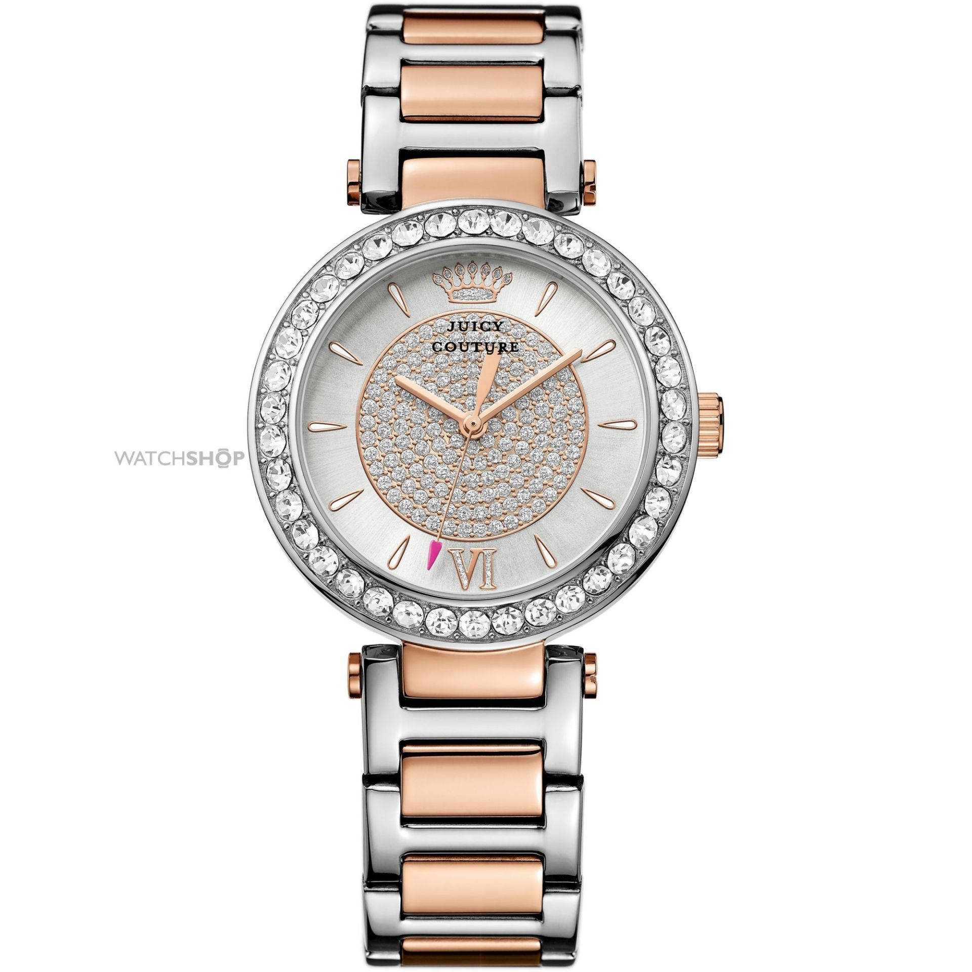 BRAND NEW JUICY COUTURE LADIES WRIST WATCH WITH 2 YEARS INTERNATIONAL WARRANTY (1901230)