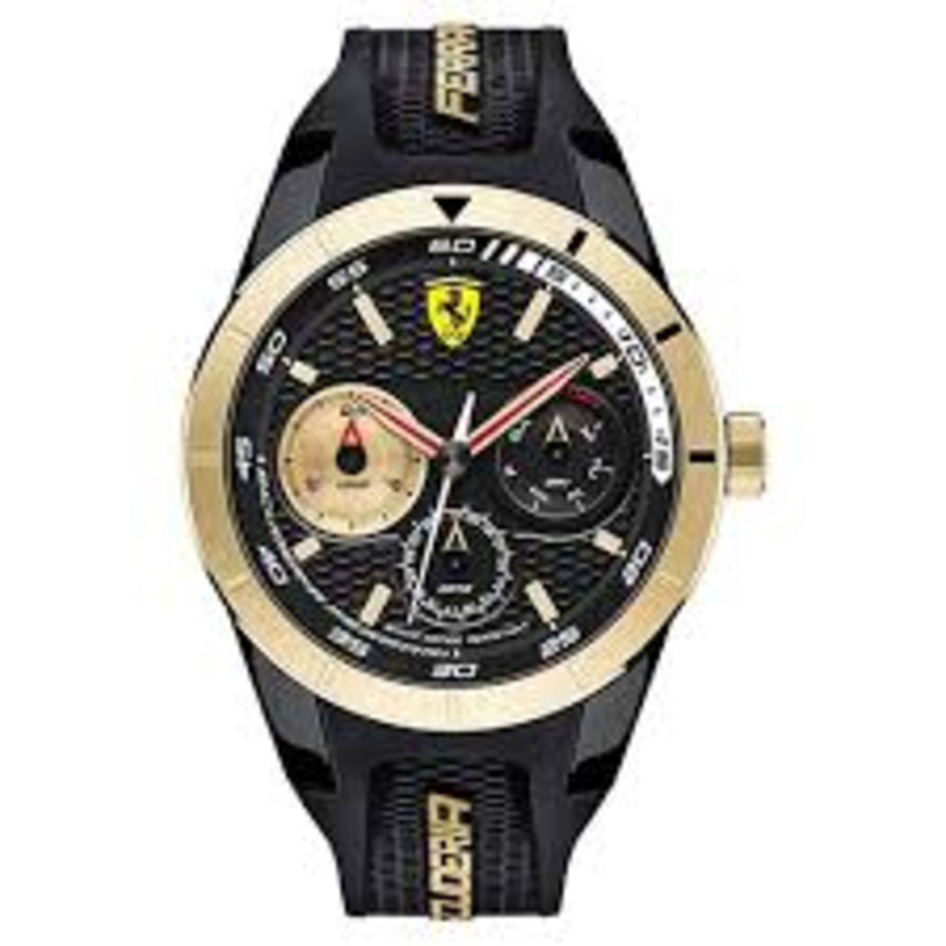 BOXED BRAND NEW SCUDERIA FERRARI WRIST WATCH WITH 2 YEARS INTERNATIONAL WARRANTY (0830380)